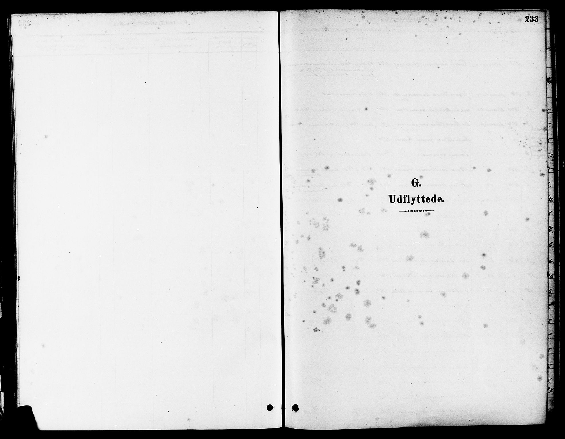 Eigersund sokneprestkontor, SAST/A-101807/S08/L0017: Parish register (official) no. A 14, 1879-1892, p. 233