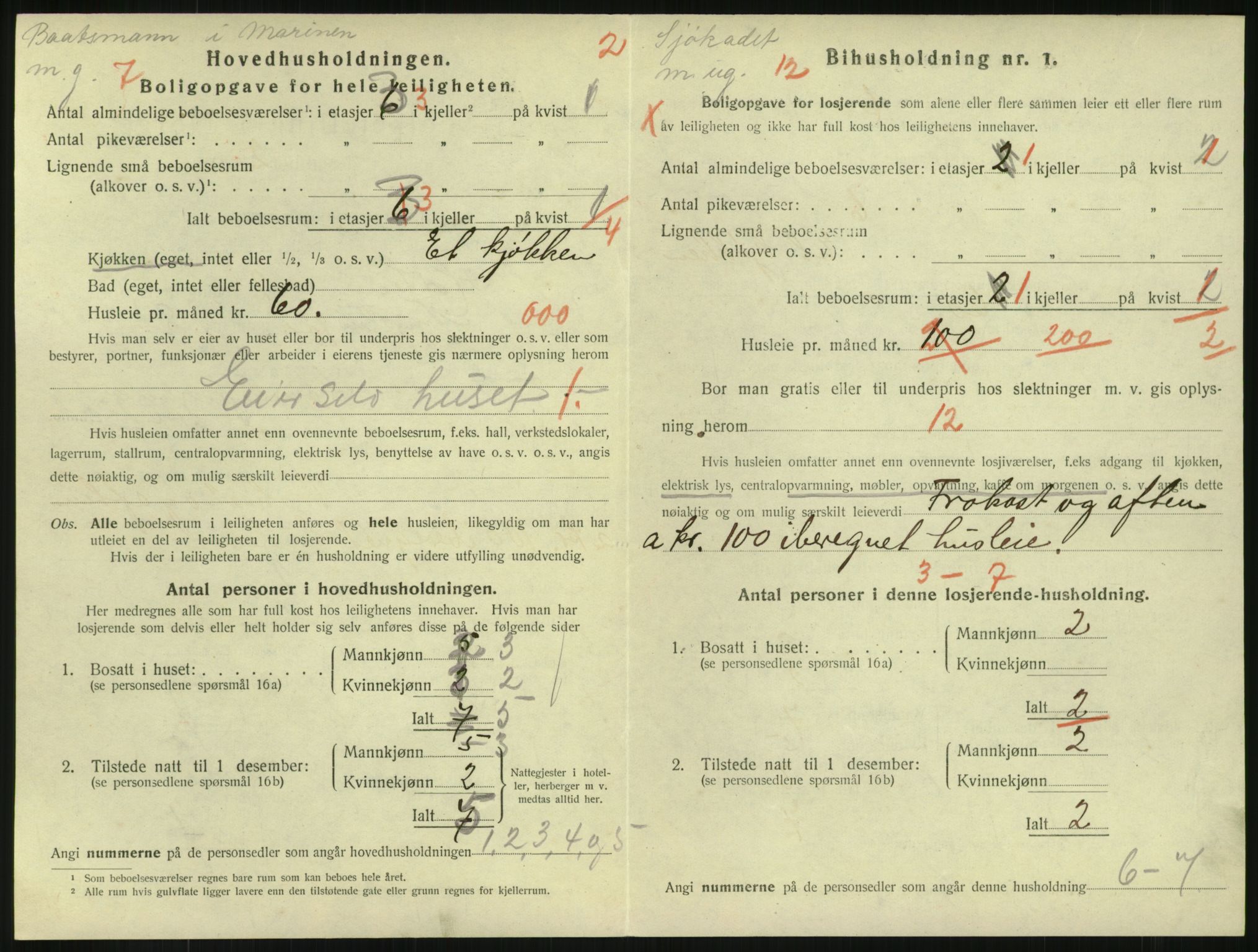 SAKO, 1920 census for Horten, 1920, p. 4394