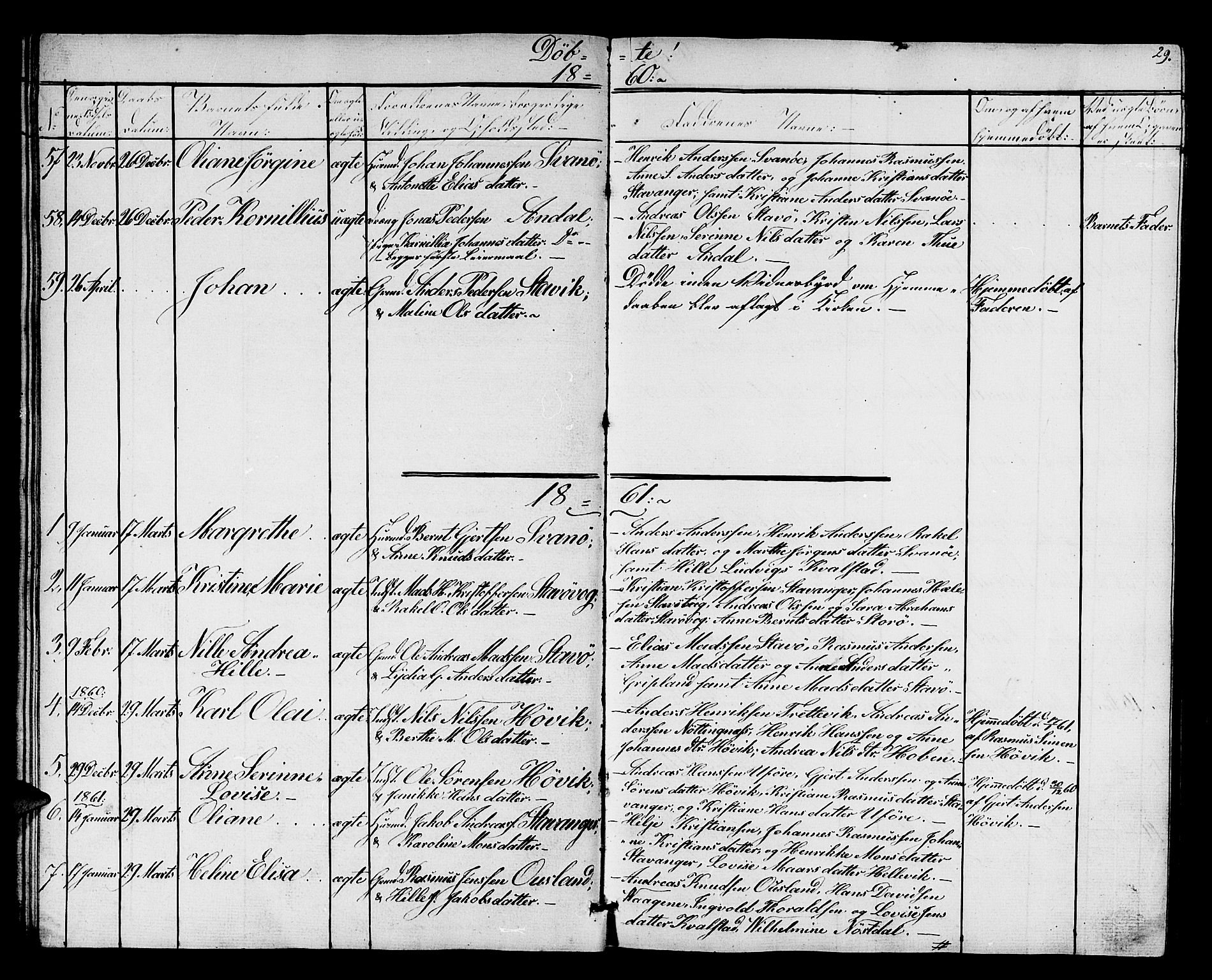 Kinn sokneprestembete, AV/SAB-A-80801/H/Hab/Habc/L0001: Parish register (copy) no. C 1, 1854-1868, p. 29