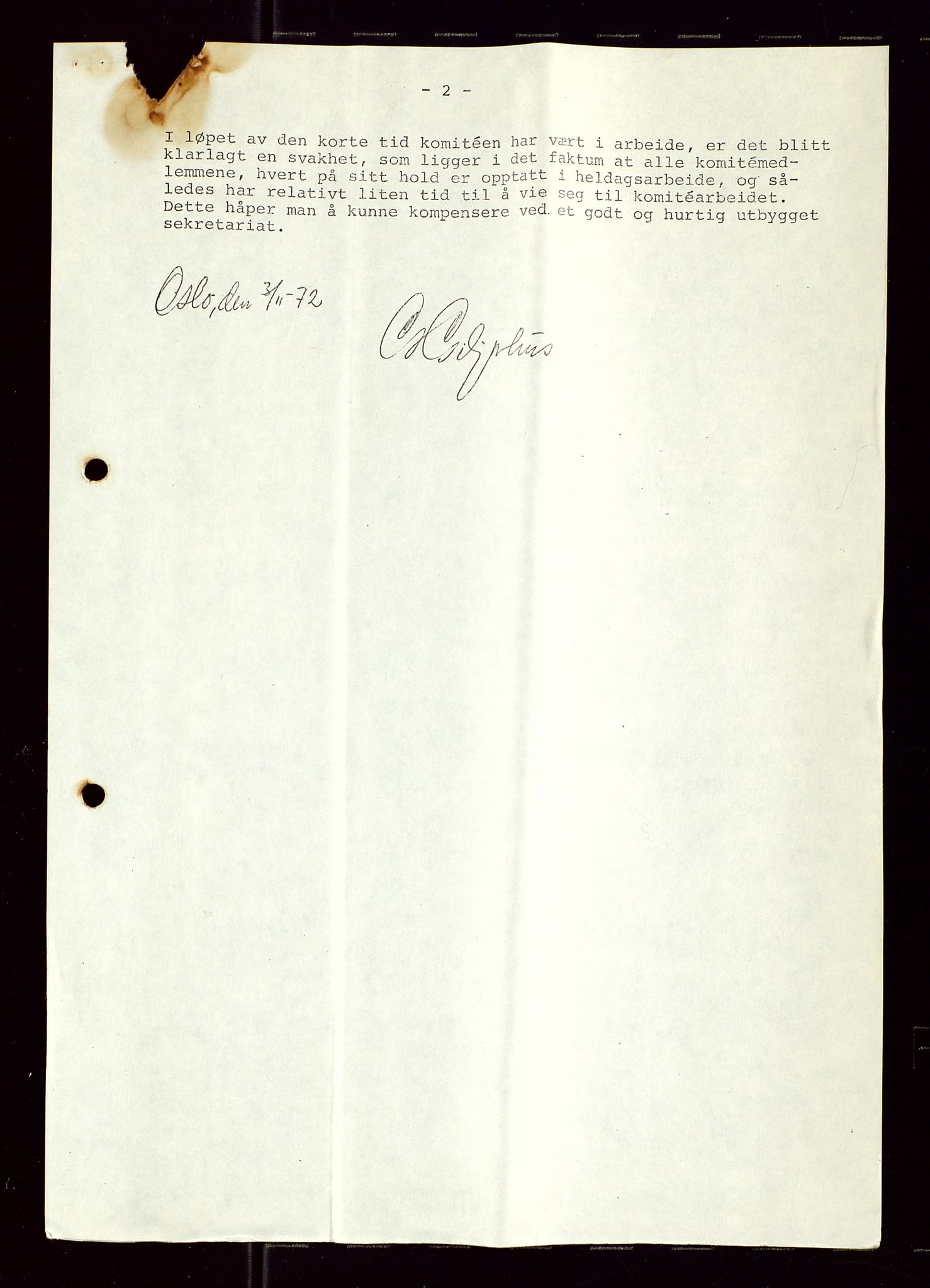 Industridepartementet, Oljekontoret, AV/SAST-A-101348/Di/L0002: DWP, måneds- kvartals- halvårs- og årsrapporter, økonomi, personell, div., 1972-1974, p. 474