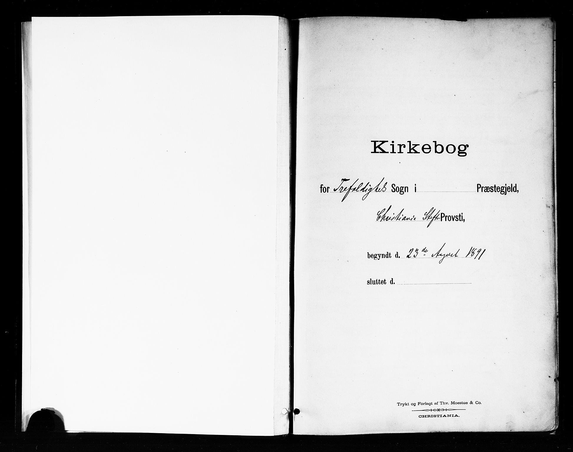 Trefoldighet prestekontor Kirkebøker, AV/SAO-A-10882/F/Fc/L0004: Parish register (official) no. III 4, 1891-1900