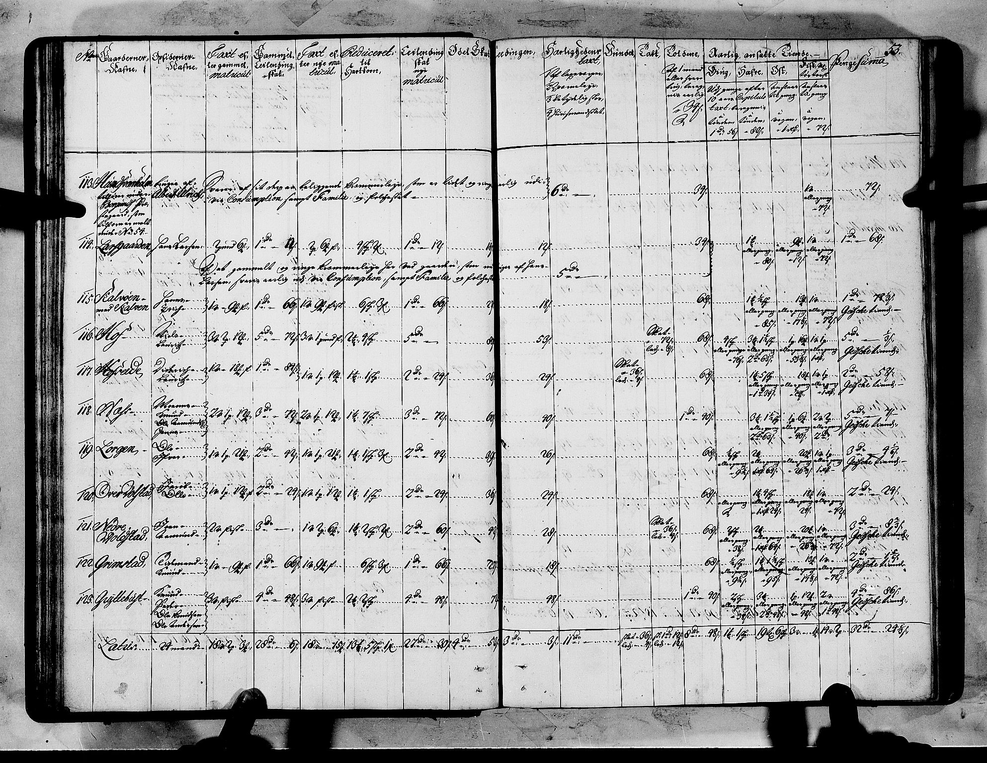 Rentekammeret inntil 1814, Realistisk ordnet avdeling, AV/RA-EA-4070/N/Nb/Nbf/L0151: Sunnmøre matrikkelprotokoll, 1724, p. 56