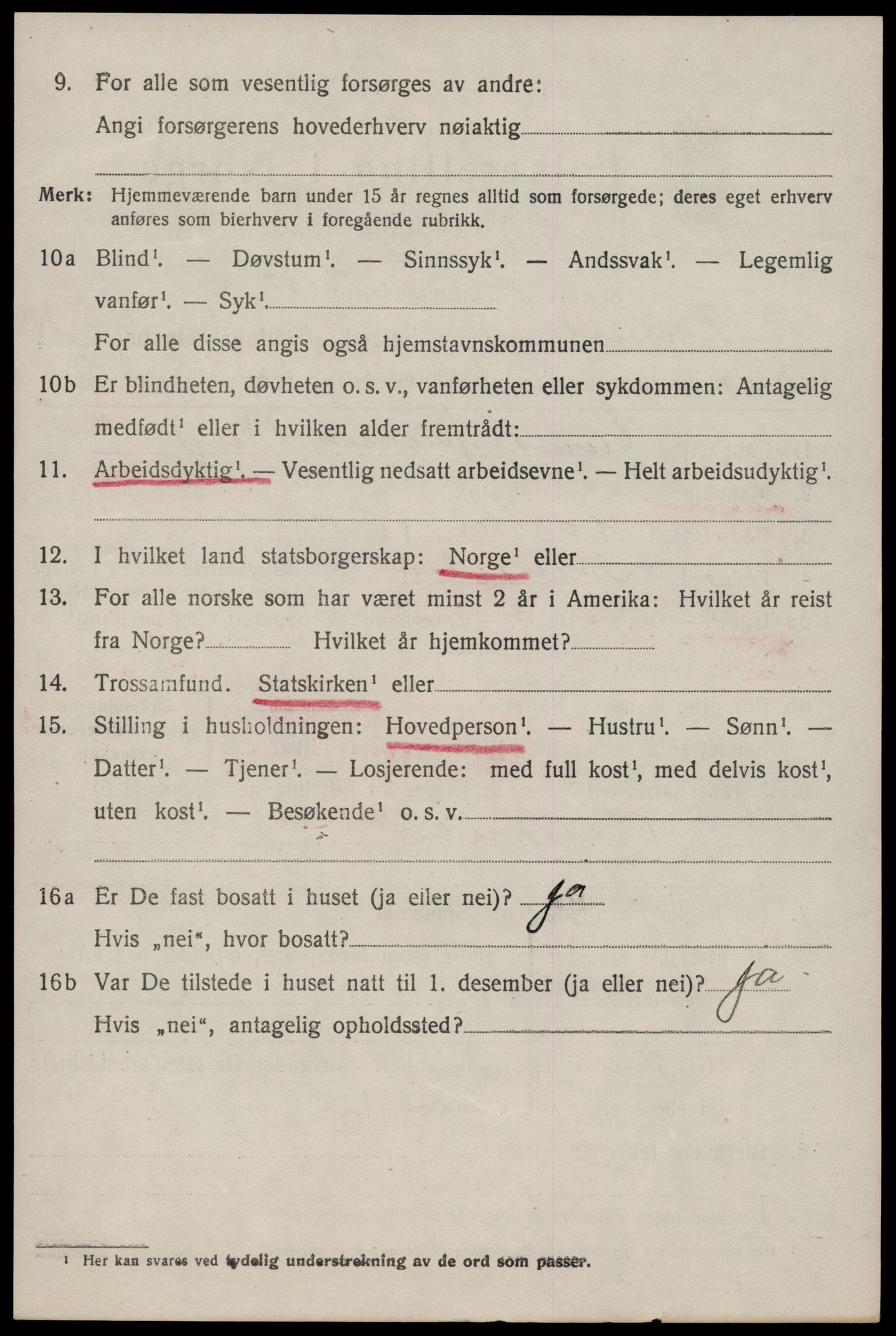 SAKO, 1920 census for Kviteseid, 1920, p. 6754