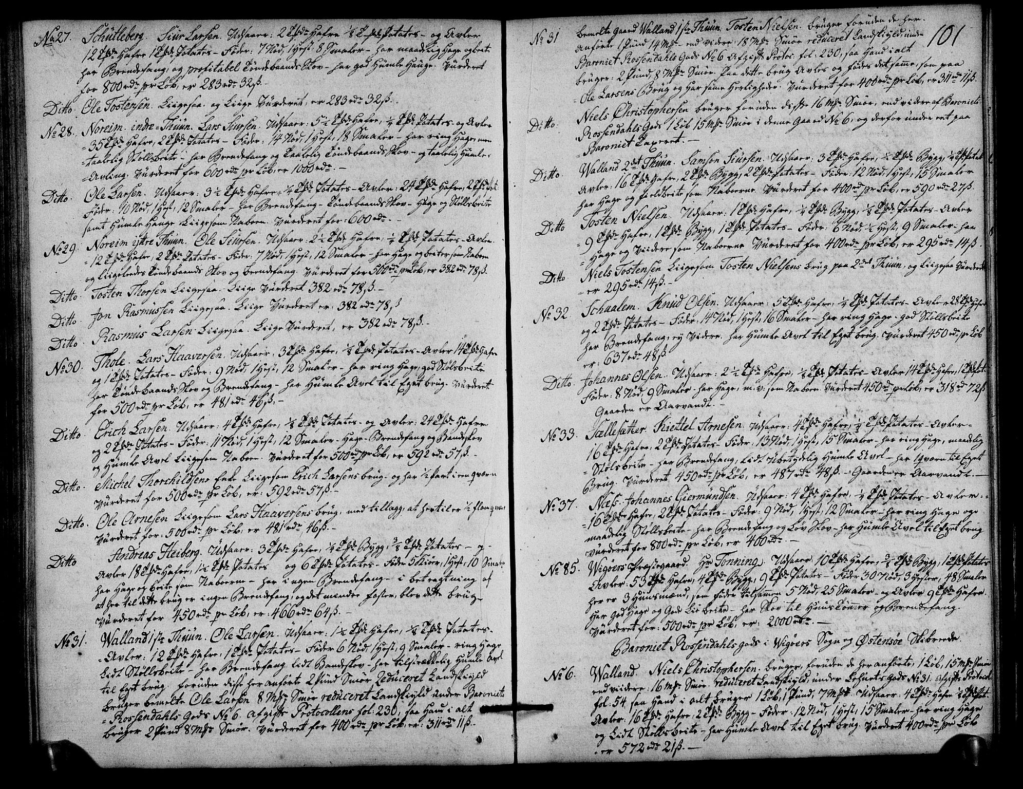 Rentekammeret inntil 1814, Realistisk ordnet avdeling, AV/RA-EA-4070/N/Ne/Nea/L0106: Sunnhordland og Hardanger fogderi. Deliberasjonsprotokoll, 1803, p. 108
