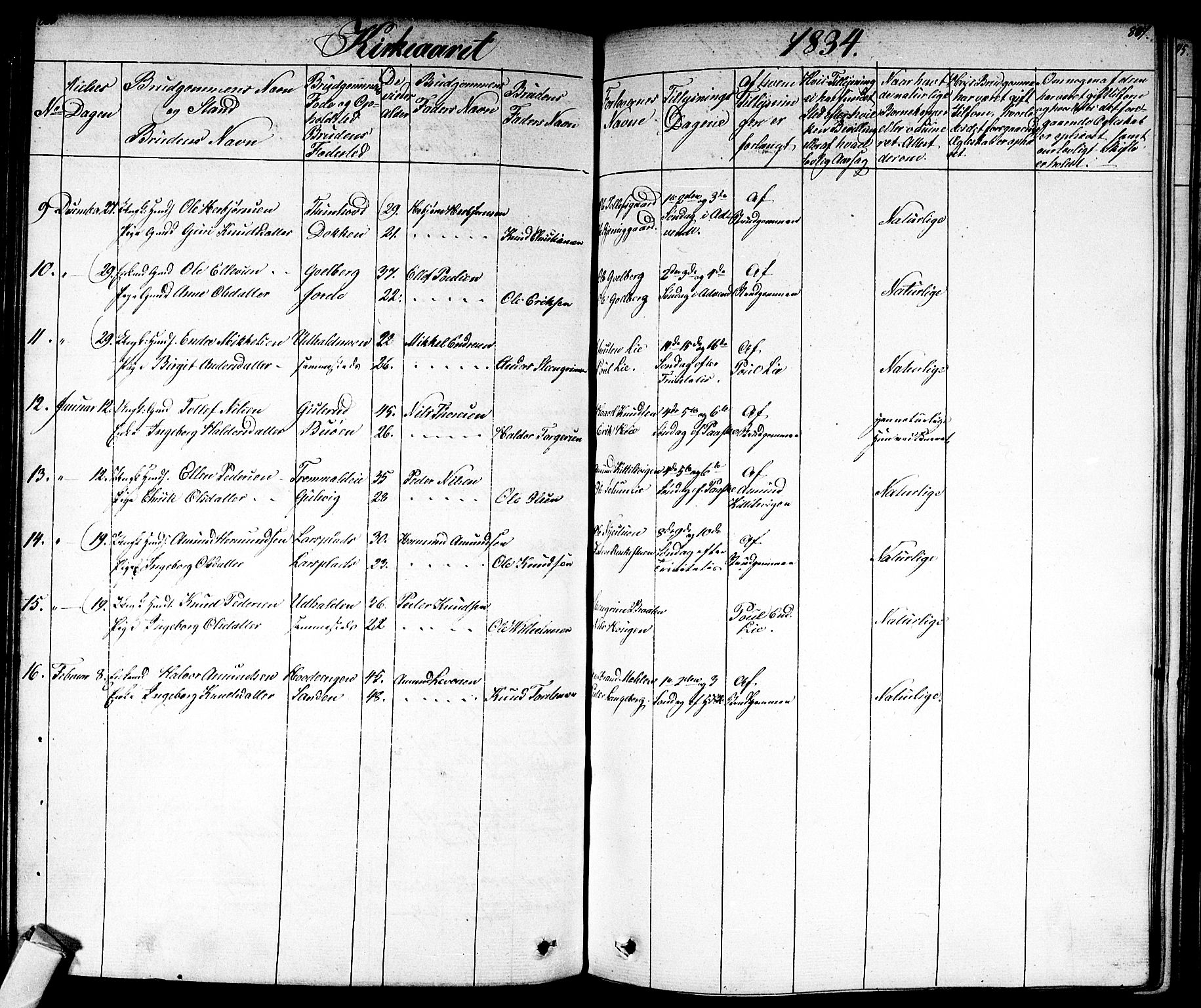 Nes kirkebøker, AV/SAKO-A-236/F/Fa/L0008: Parish register (official) no. 8, 1824-1834, p. 806-807