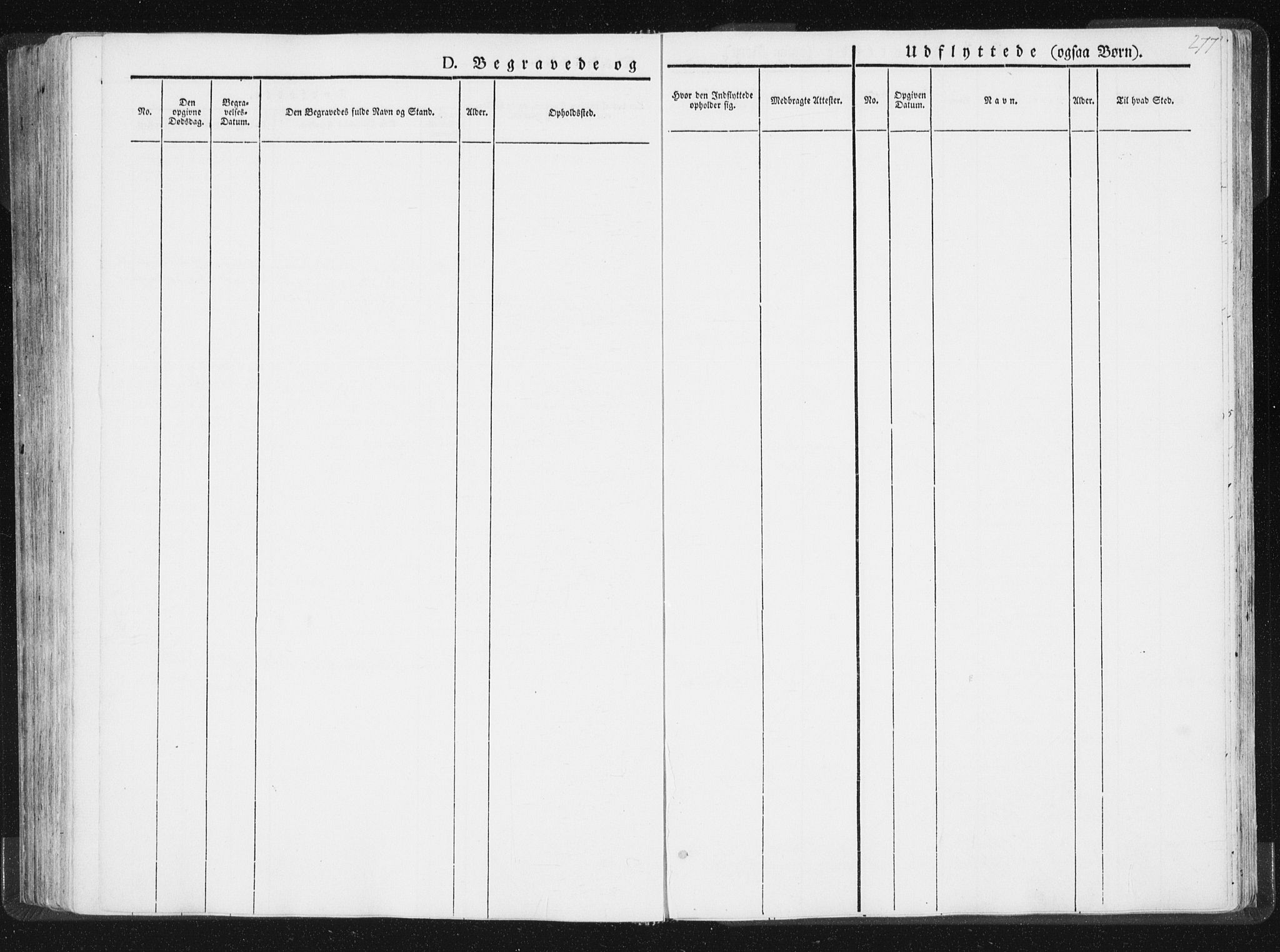 Ministerialprotokoller, klokkerbøker og fødselsregistre - Nord-Trøndelag, SAT/A-1458/744/L0418: Parish register (official) no. 744A02, 1843-1866, p. 277