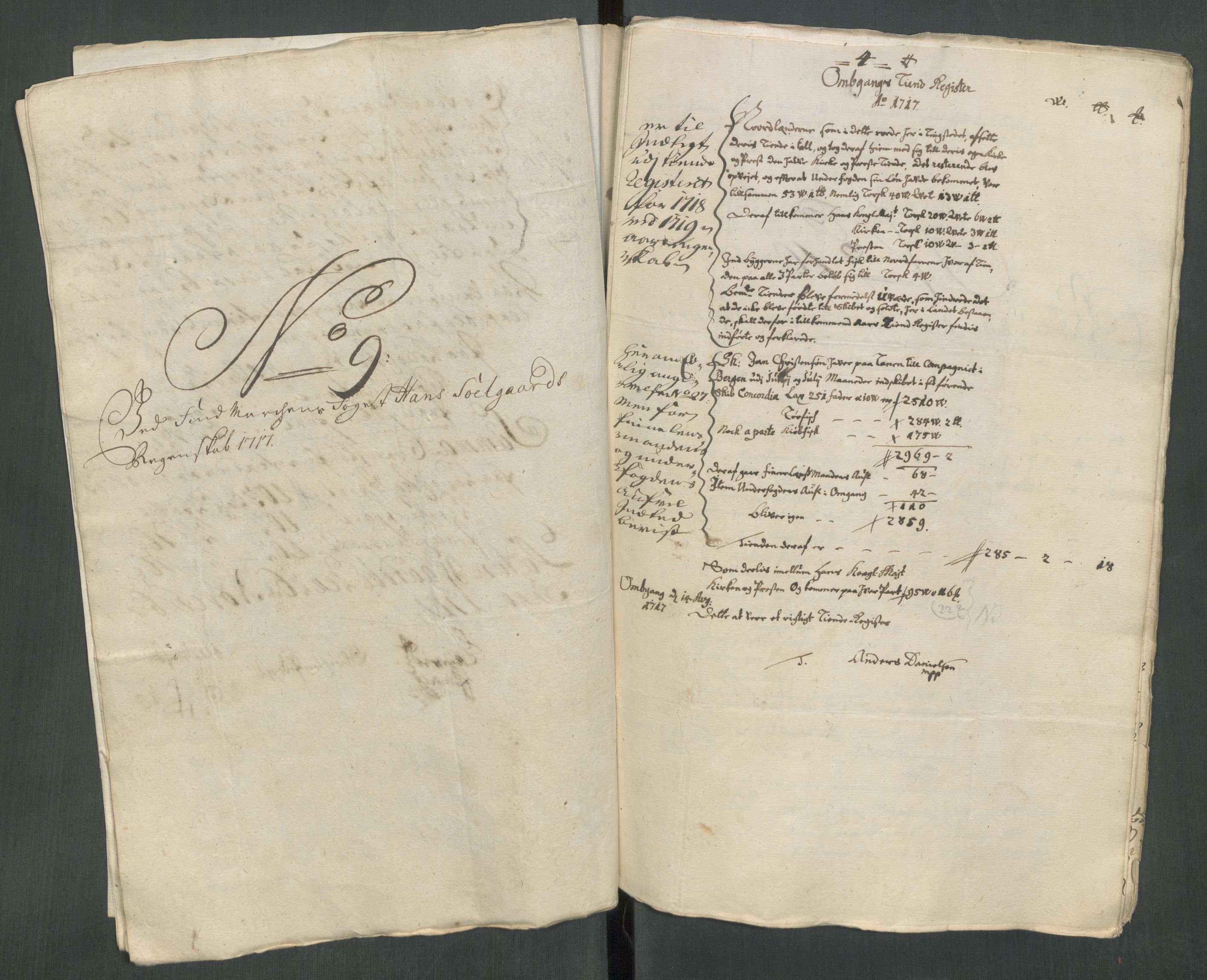 Rentekammeret inntil 1814, Reviderte regnskaper, Fogderegnskap, AV/RA-EA-4092/R69/L4857: Fogderegnskap Finnmark/Vardøhus, 1716-1718, p. 264