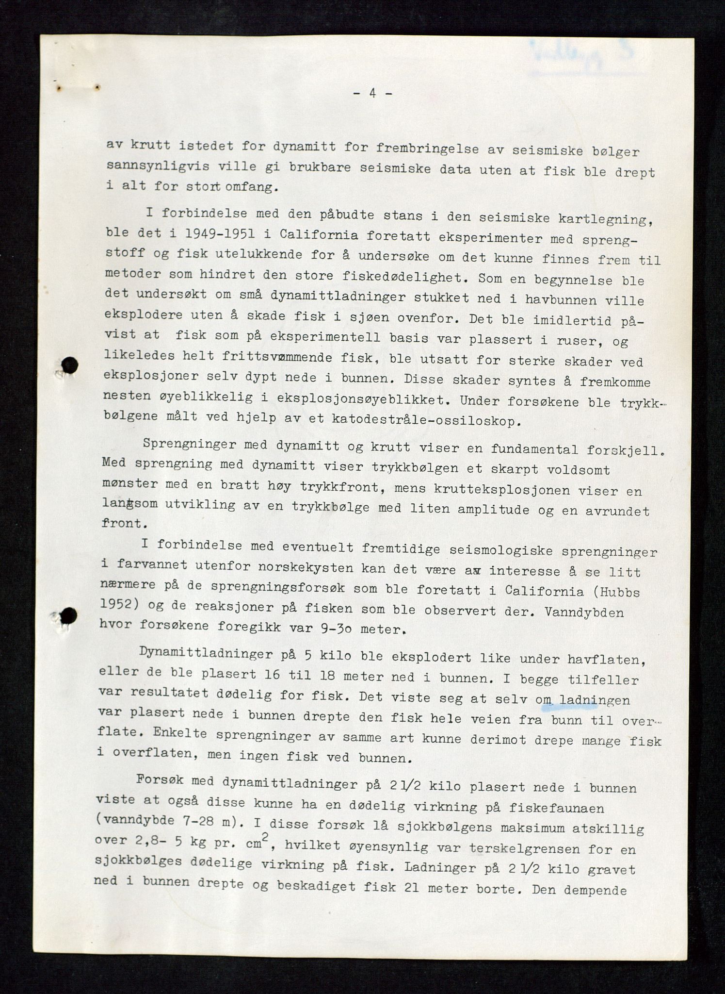 Industridepartementet, Oljekontoret, AV/SAST-A-101348/Db/L0006: Seismiske undersøkelser, 1964-1972, p. 23