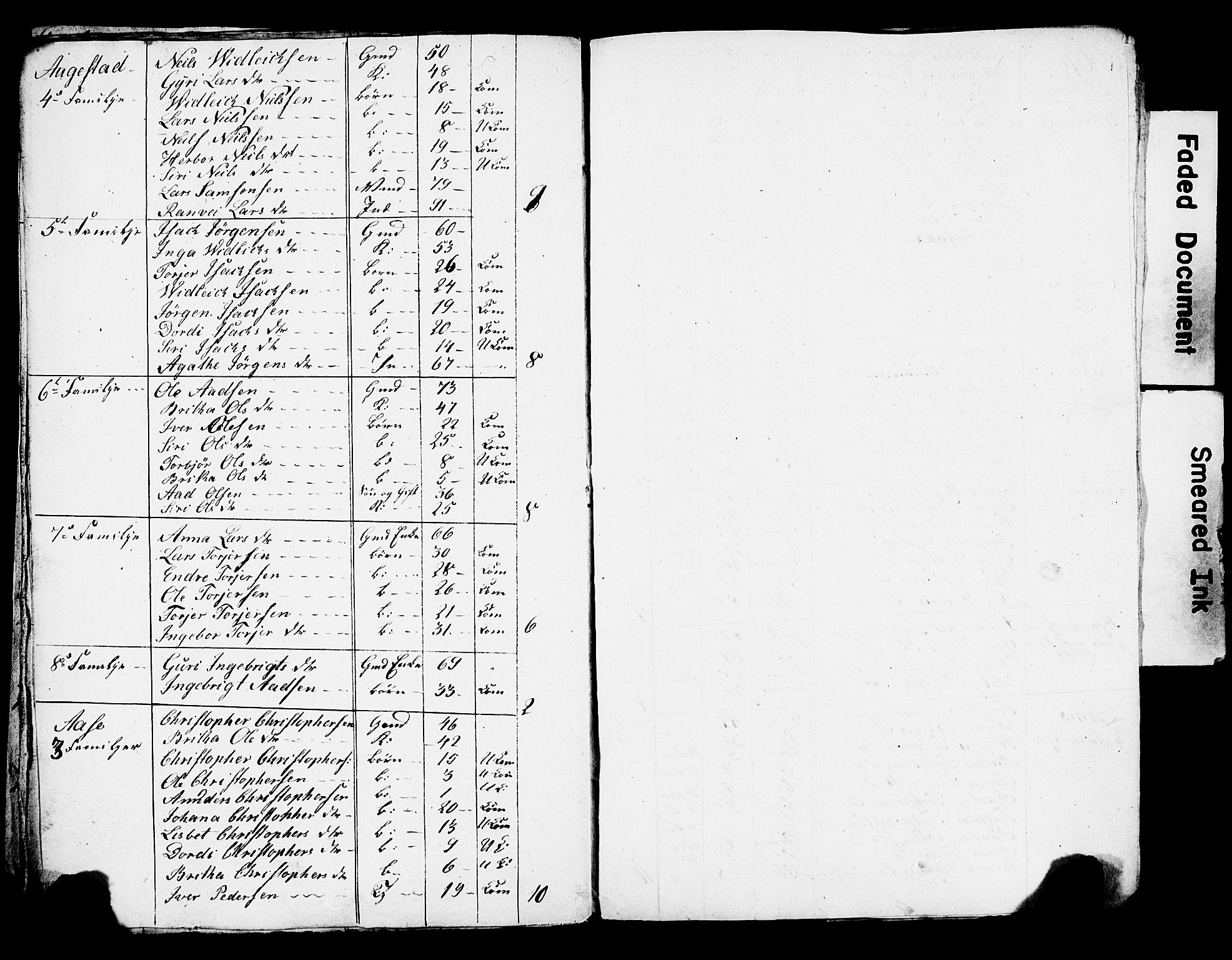 , 1825 Census for Strandebarm parish, 1825, p. 56