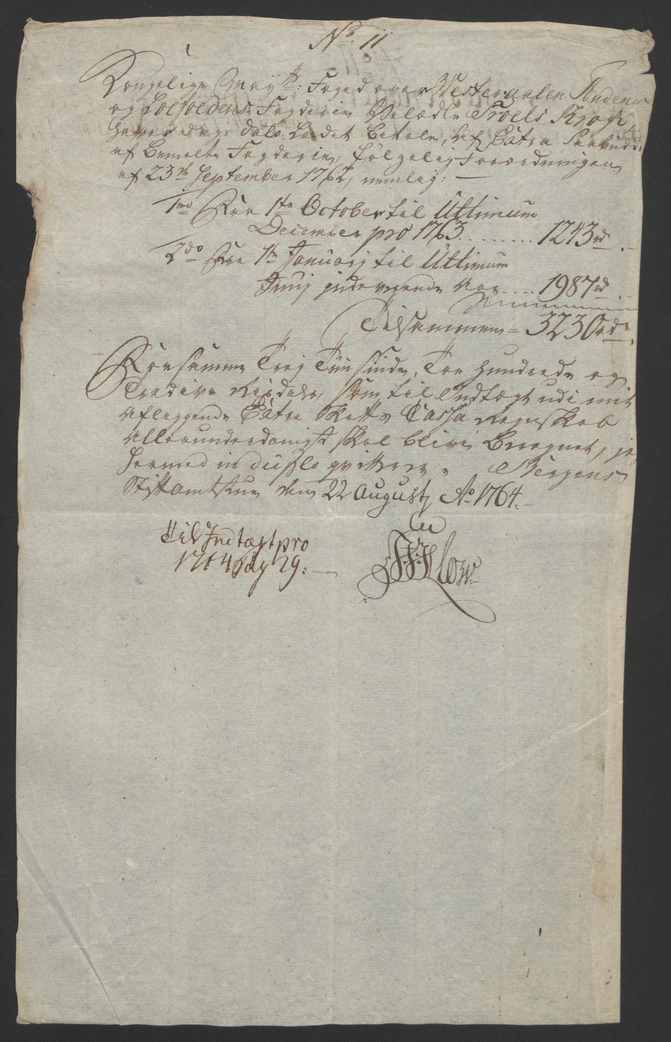 Rentekammeret inntil 1814, Reviderte regnskaper, Fogderegnskap, AV/RA-EA-4092/R67/L4747: Ekstraskatten Vesterålen, Andenes og Lofoten, 1762-1766, p. 329