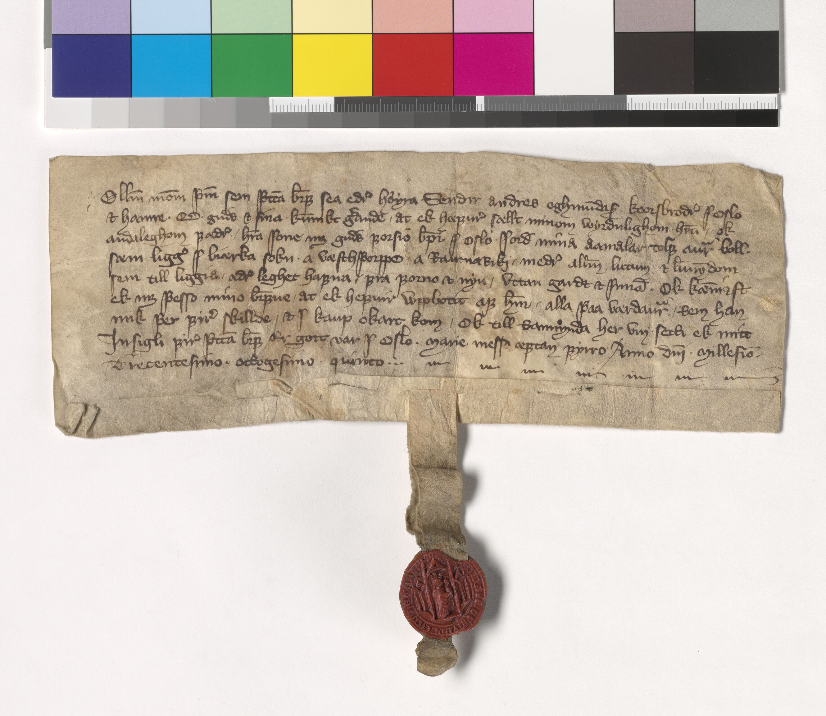 Riksarkivets diplomsamling, AV/RA-EA-5965/F05/L0183: NRA AM fasc. 74 nr. 20-23, 1385, p. 5