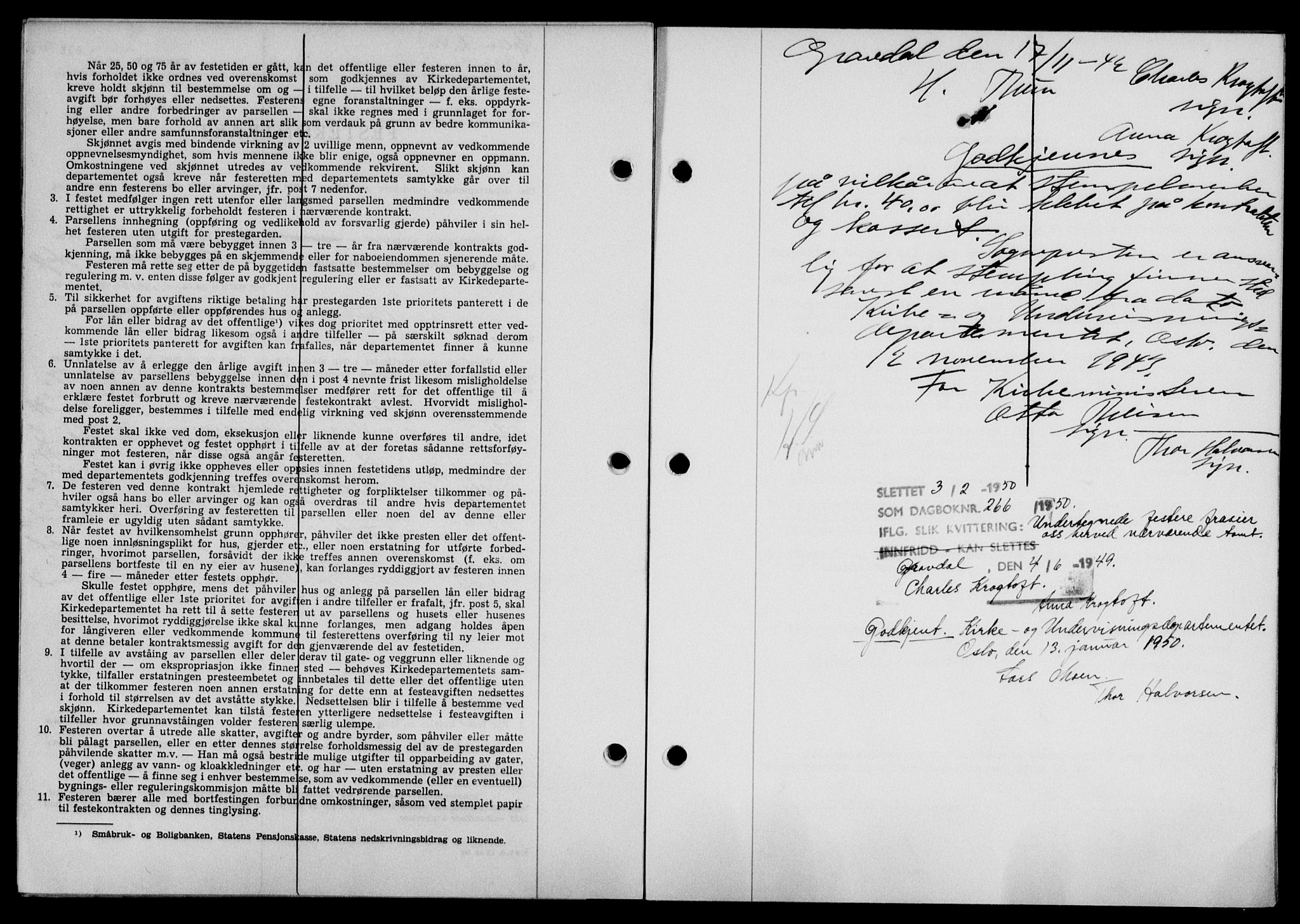 Lofoten sorenskriveri, SAT/A-0017/1/2/2C/L0012a: Mortgage book no. 12a, 1943-1944, Diary no: : 692/1944