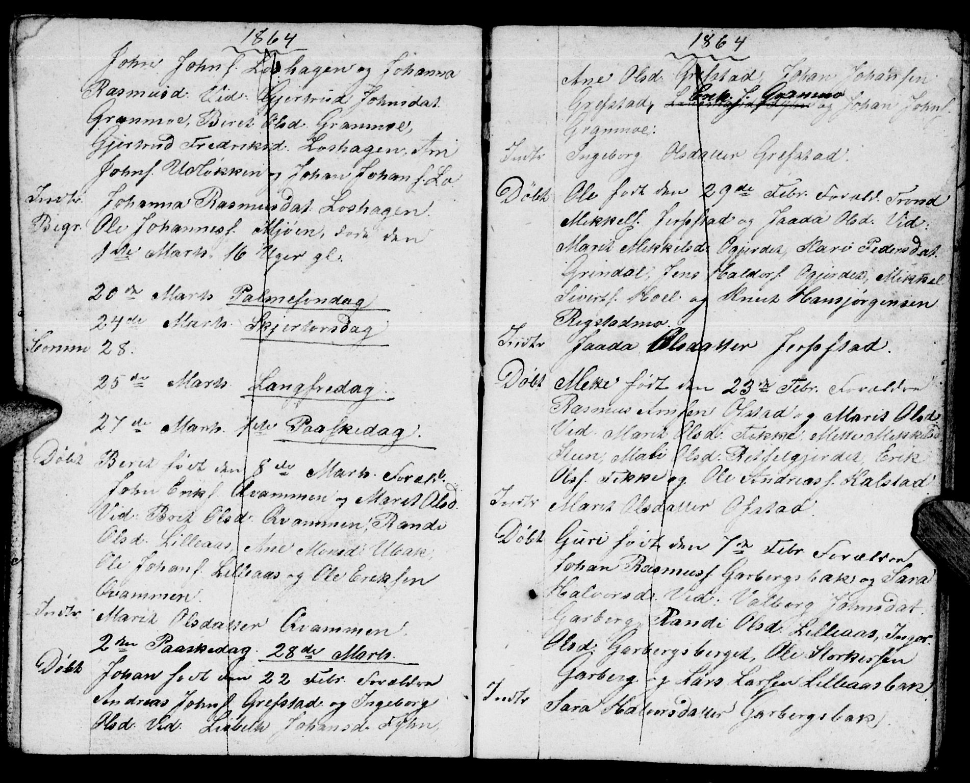 Meldal sokneprestkontor, AV/SAT-A-1123/1/I/I1/I1f/L0008: Parish register draft no. 672I1F, 1827-1866