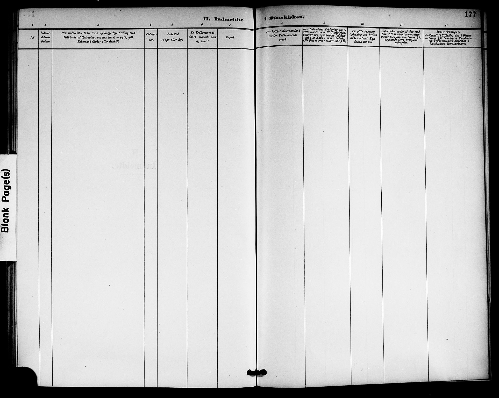 Gransherad kirkebøker, SAKO/A-267/G/Gb/L0003: Parish register (copy) no. II 3, 1887-1921, p. 177