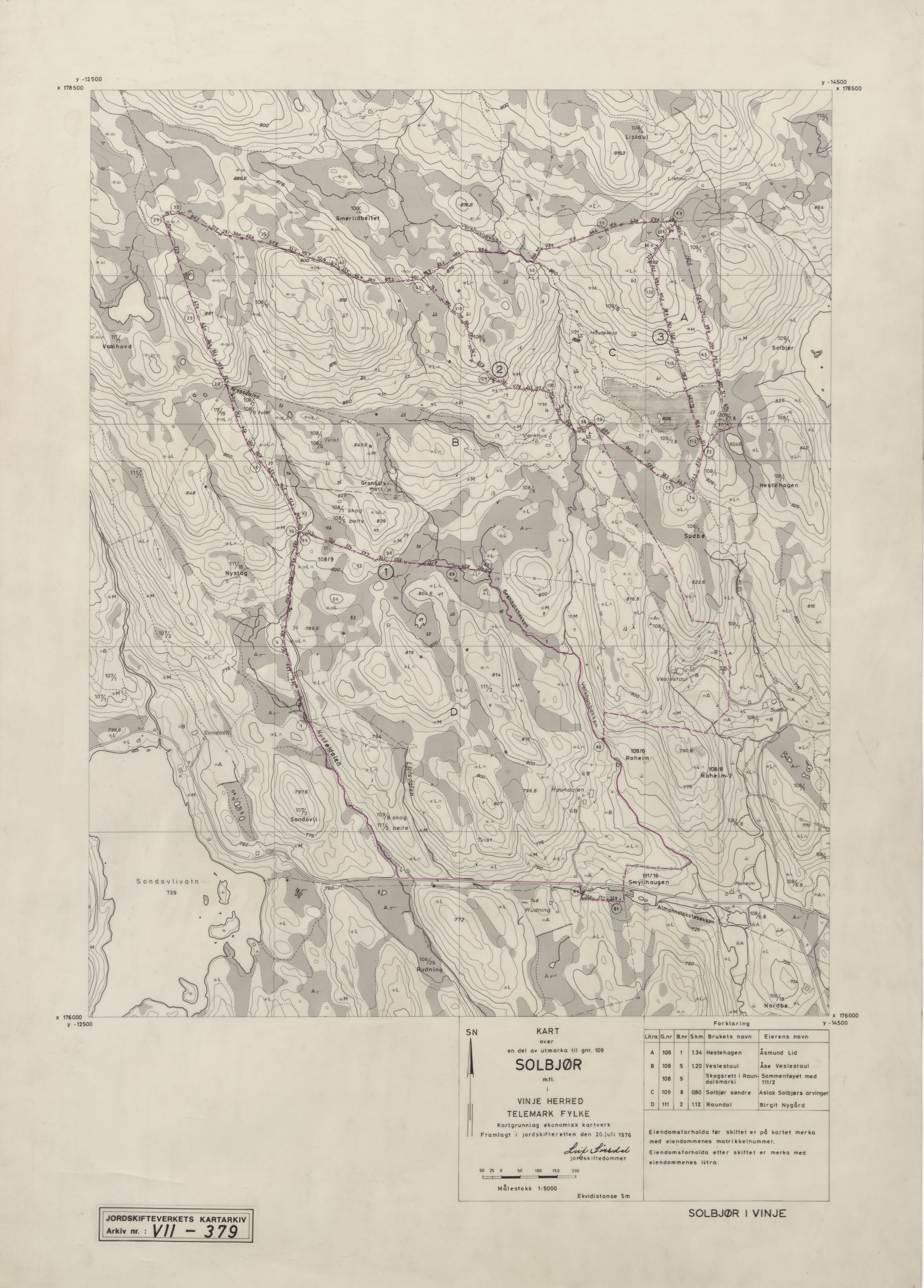 Jordskifteverkets kartarkiv, RA/S-3929/T, 1859-1988, p. 542
