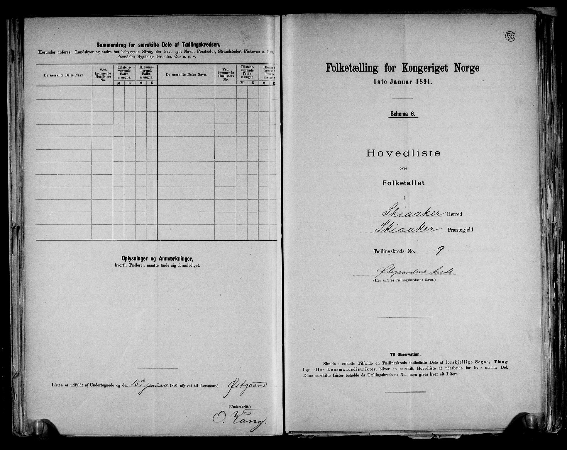 RA, 1891 census for 0513 Skjåk, 1891, p. 20