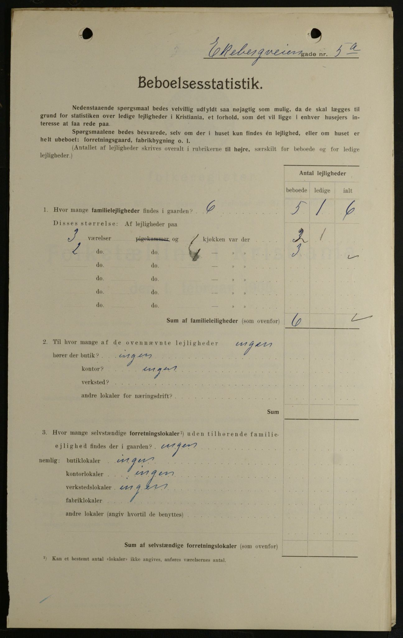 OBA, Municipal Census 1908 for Kristiania, 1908, p. 18471