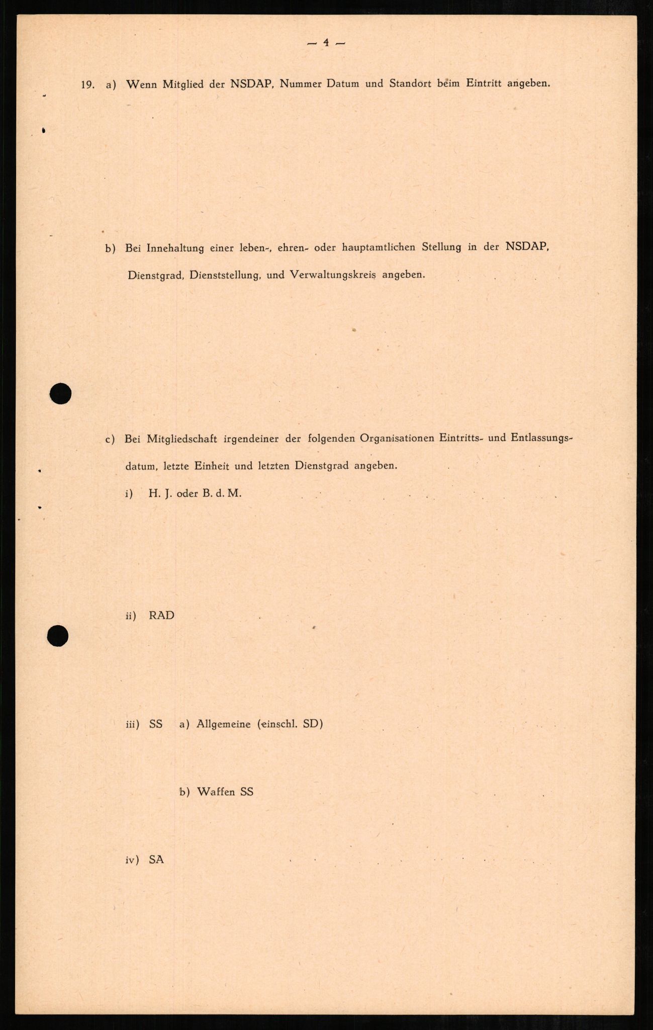 Forsvaret, Forsvarets overkommando II, RA/RAFA-3915/D/Db/L0003: CI Questionaires. Tyske okkupasjonsstyrker i Norge. Tyskere., 1945-1946, p. 527