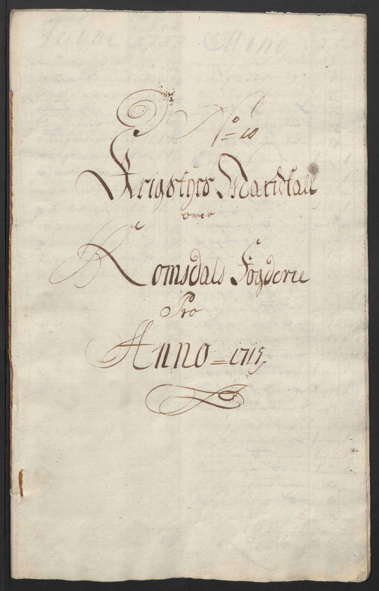 Rentekammeret inntil 1814, Reviderte regnskaper, Fogderegnskap, RA/EA-4092/R55/L3663: Fogderegnskap Romsdal, 1715-1716, p. 124