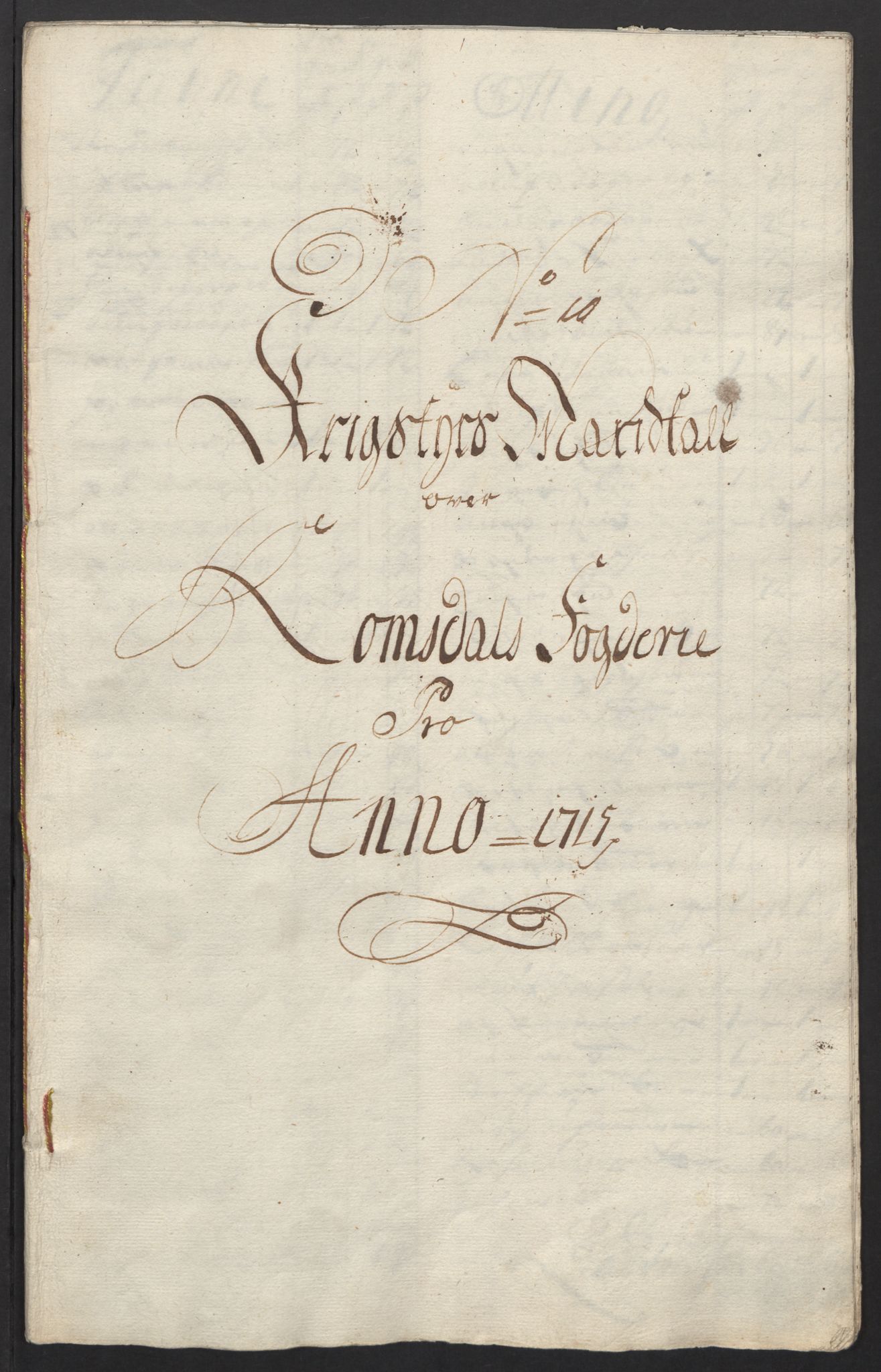 Rentekammeret inntil 1814, Reviderte regnskaper, Fogderegnskap, AV/RA-EA-4092/R55/L3663: Fogderegnskap Romsdal, 1715-1716, p. 124
