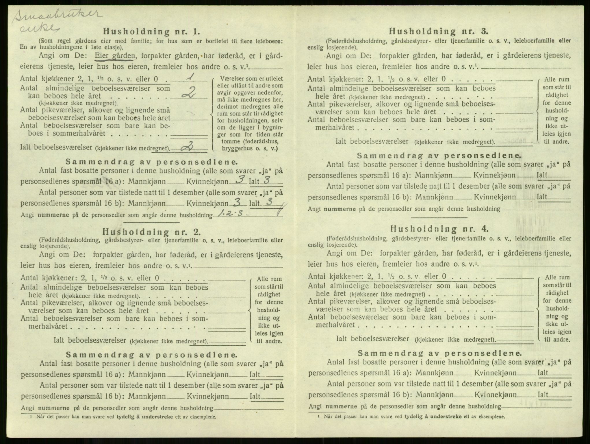 SAKO, 1920 census for Andebu, 1920, p. 819