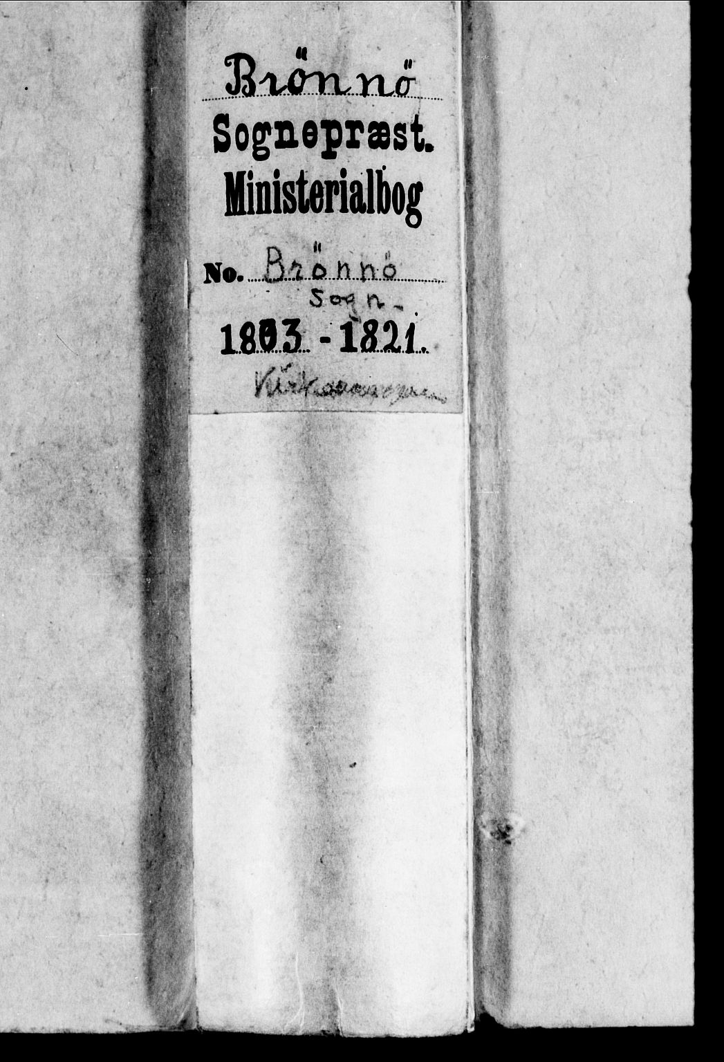 Ministerialprotokoller, klokkerbøker og fødselsregistre - Nordland, SAT/A-1459/813/L0209: Parish register (copy) no. 813C01, 1803-1821