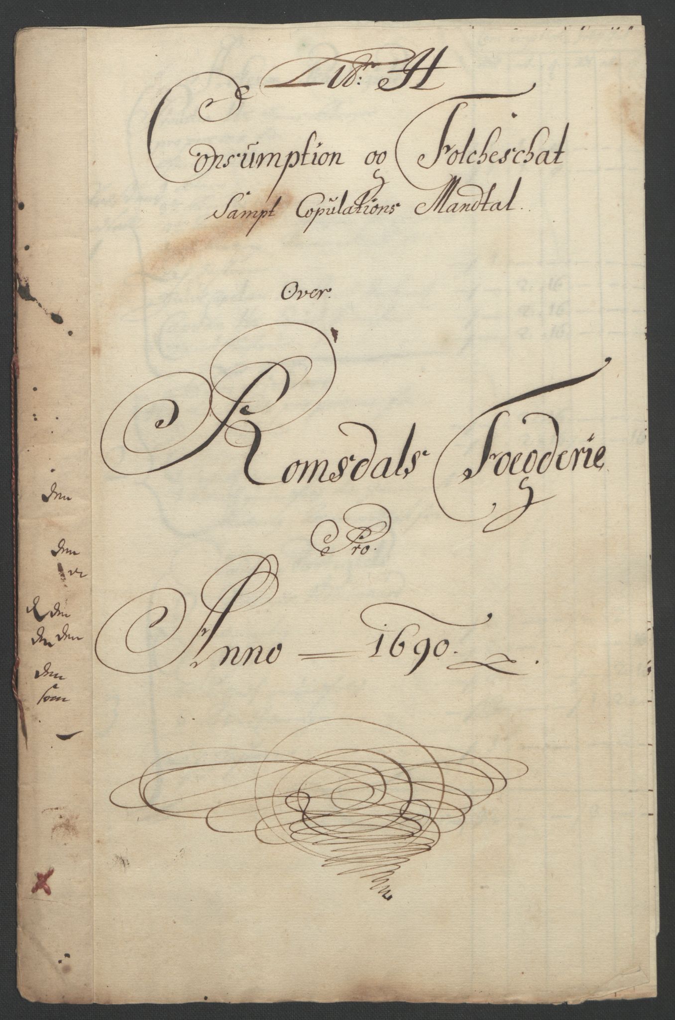 Rentekammeret inntil 1814, Reviderte regnskaper, Fogderegnskap, RA/EA-4092/R55/L3649: Fogderegnskap Romsdal, 1690-1691, p. 86