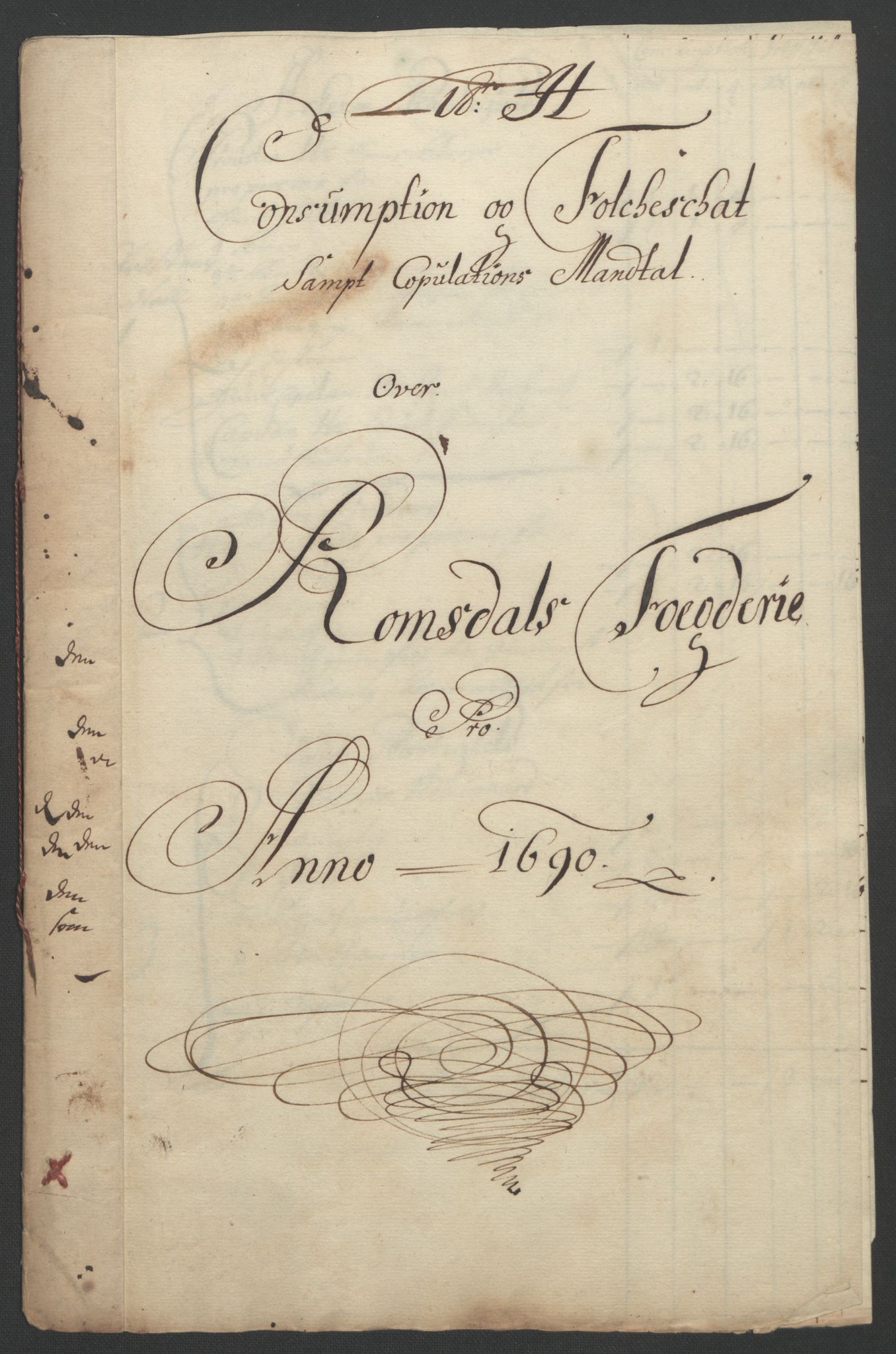 Rentekammeret inntil 1814, Reviderte regnskaper, Fogderegnskap, AV/RA-EA-4092/R55/L3649: Fogderegnskap Romsdal, 1690-1691, p. 86