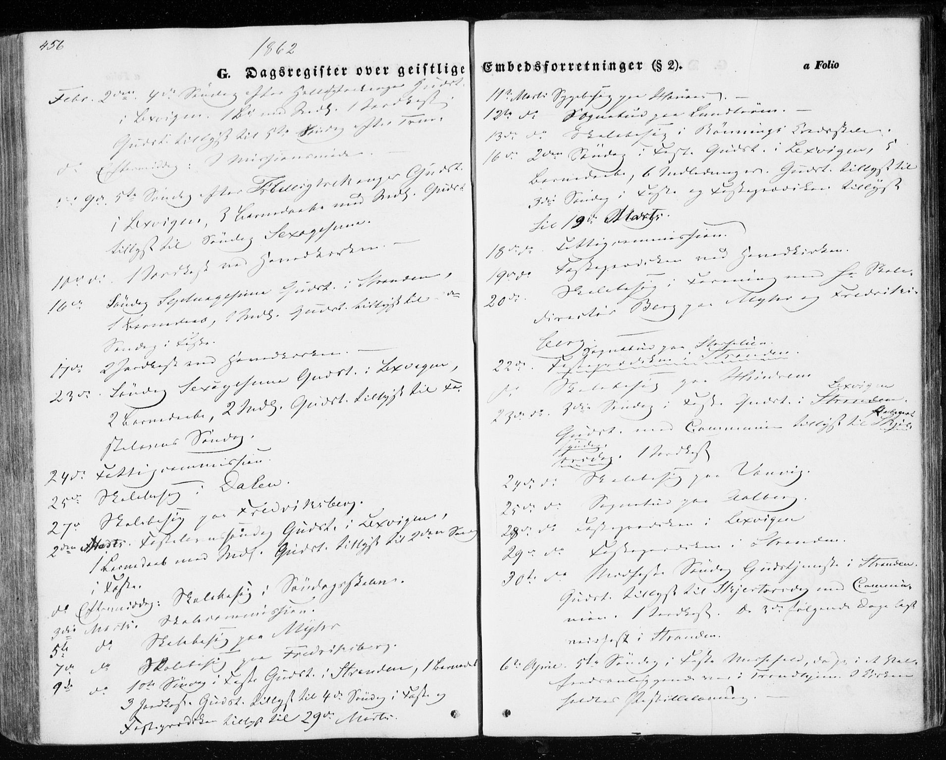 Ministerialprotokoller, klokkerbøker og fødselsregistre - Nord-Trøndelag, SAT/A-1458/701/L0008: Parish register (official) no. 701A08 /1, 1854-1863, p. 456