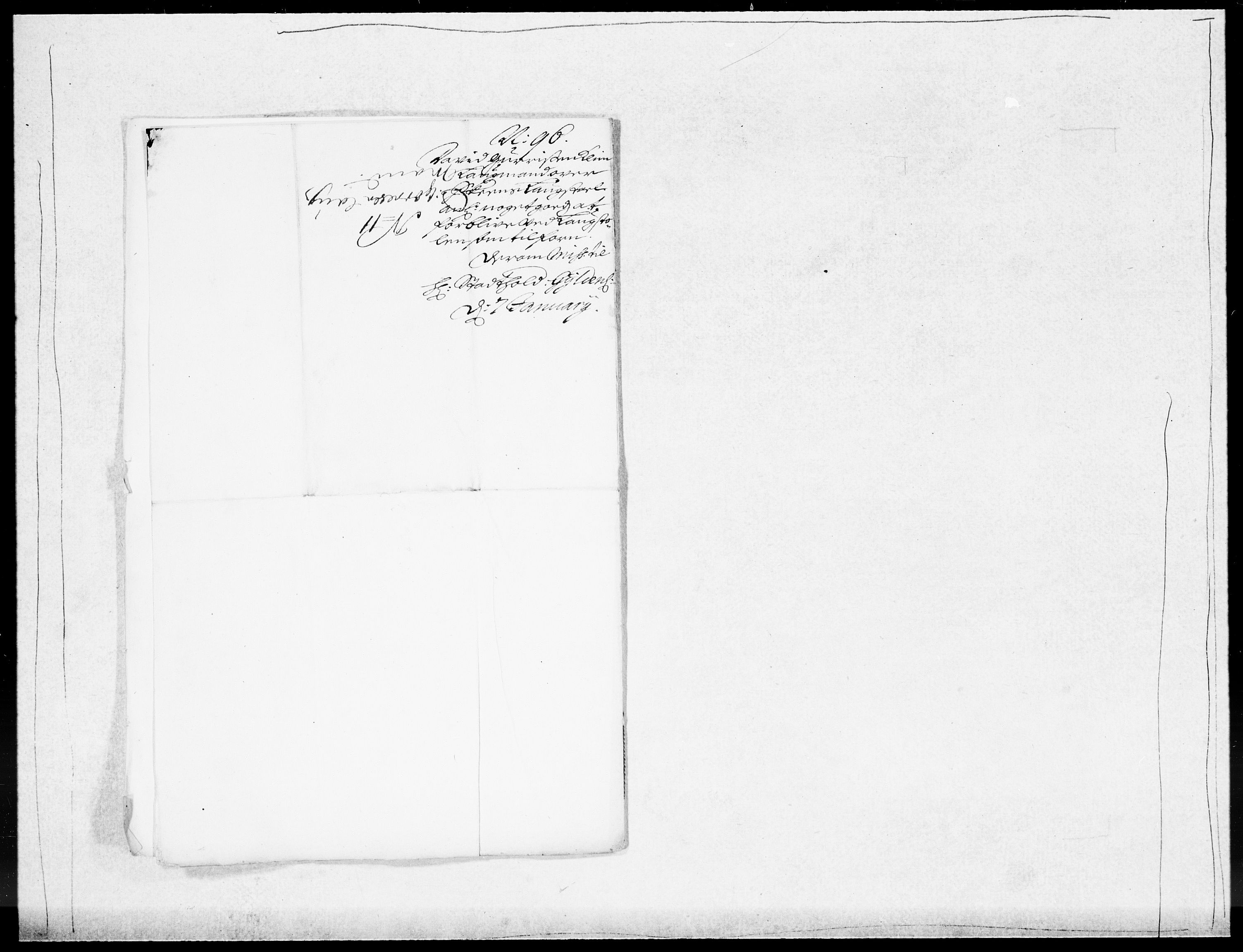 Danske Kanselli 1572-1799, AV/RA-EA-3023/F/Fc/Fcc/Fcca/L0047: Norske innlegg 1572-1799, 1695-1697, p. 62