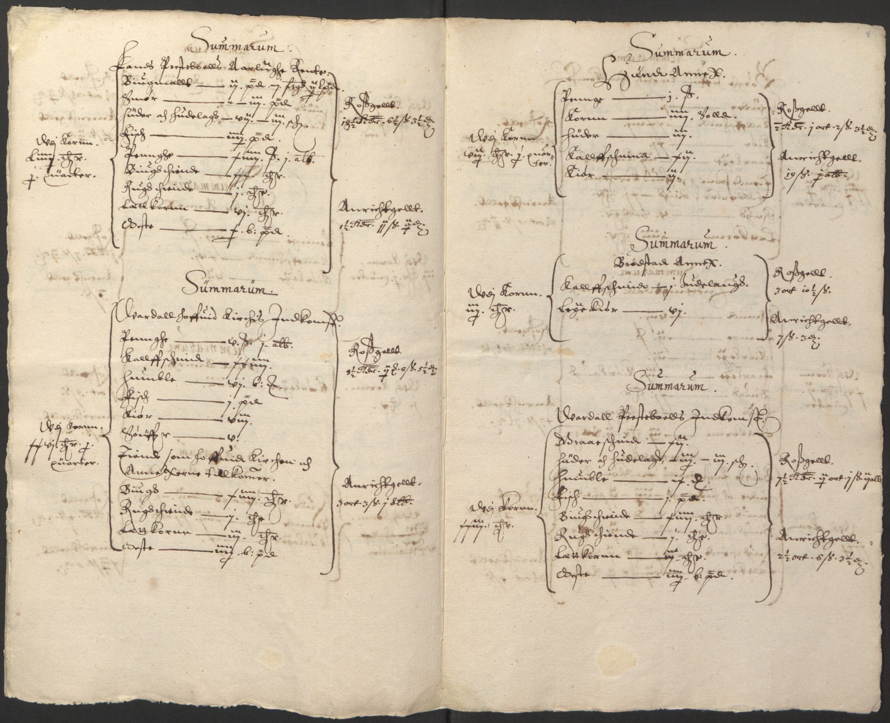 Stattholderembetet 1572-1771, AV/RA-EA-2870/Ek/L0014/0001: Jordebøker til utlikning av rosstjeneste 1624-1626: / Kirke- og prestebolsinntekter i Oslo og Hamar bispedømme, 1625-1626, p. 102