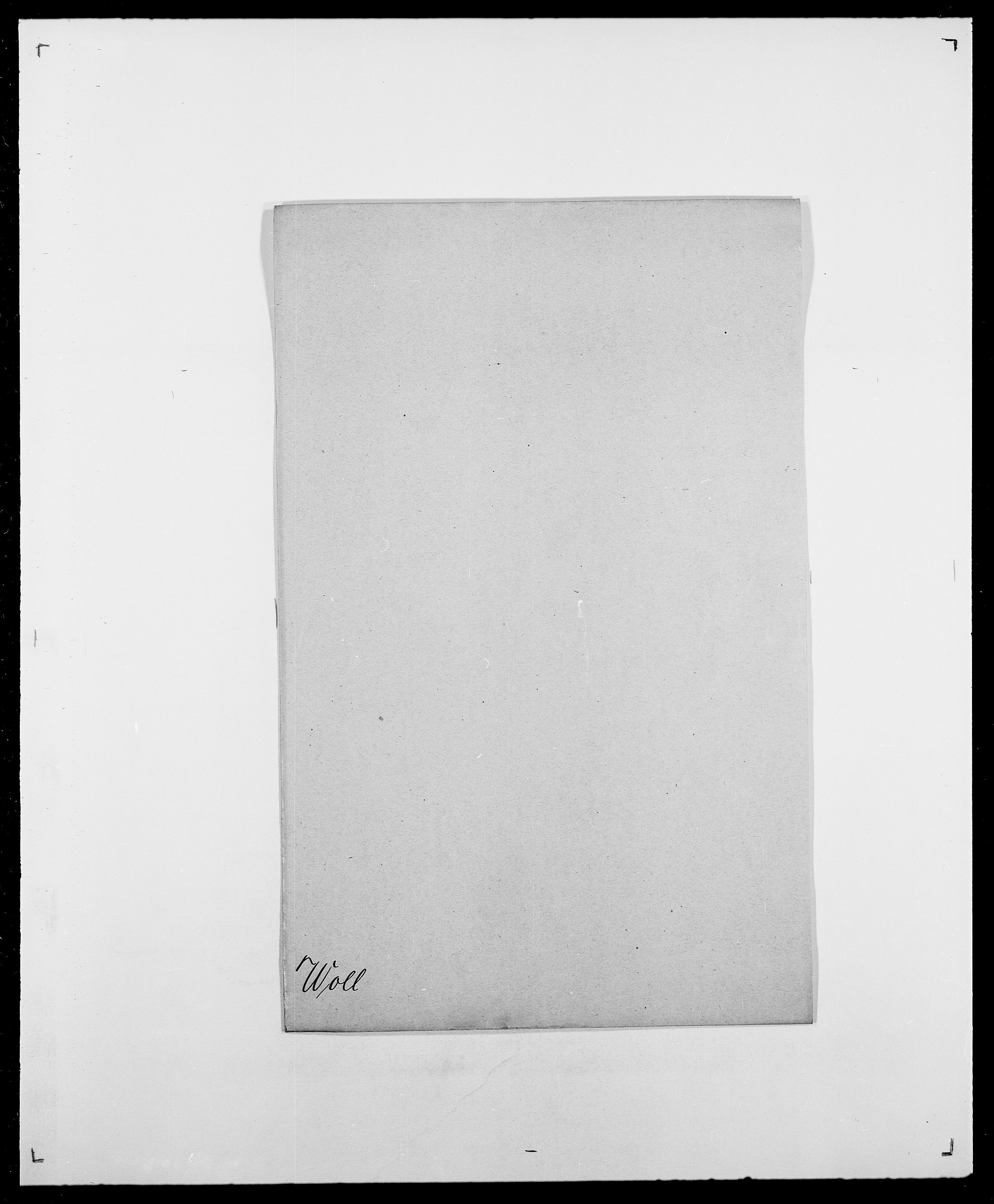 Delgobe, Charles Antoine - samling, SAO/PAO-0038/D/Da/L0042: Vilain - Wulf, Wulff, se også Wolf, p. 649