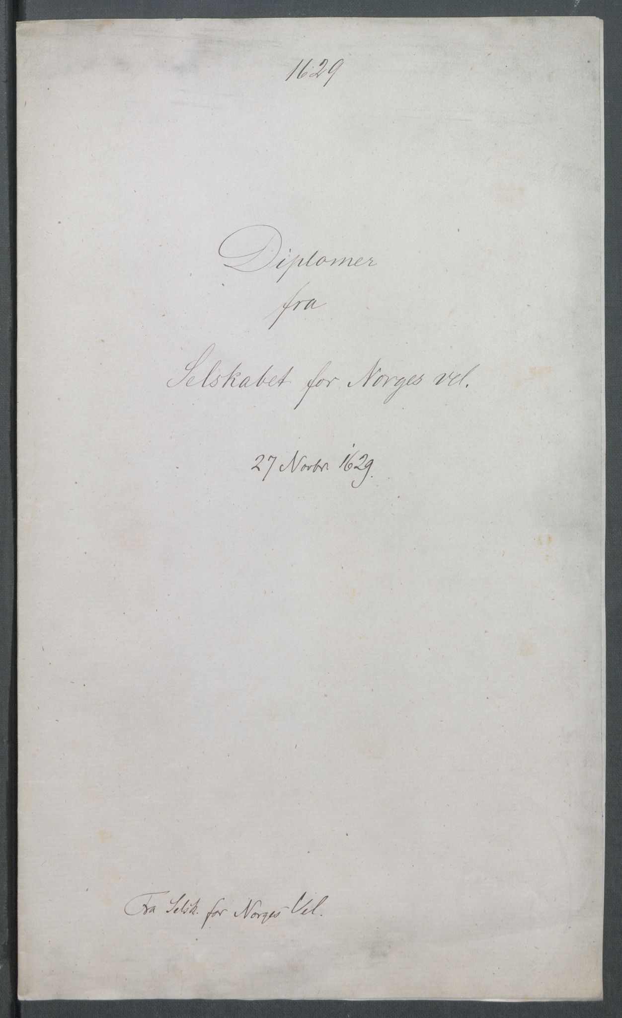 Riksarkivets diplomsamling, AV/RA-EA-5965/F02/L0138: Dokumenter, 1629, p. 90