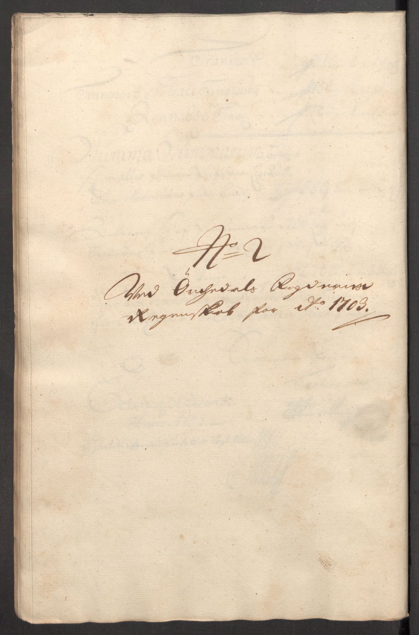 Rentekammeret inntil 1814, Reviderte regnskaper, Fogderegnskap, AV/RA-EA-4092/R60/L3953: Fogderegnskap Orkdal og Gauldal, 1703, p. 103