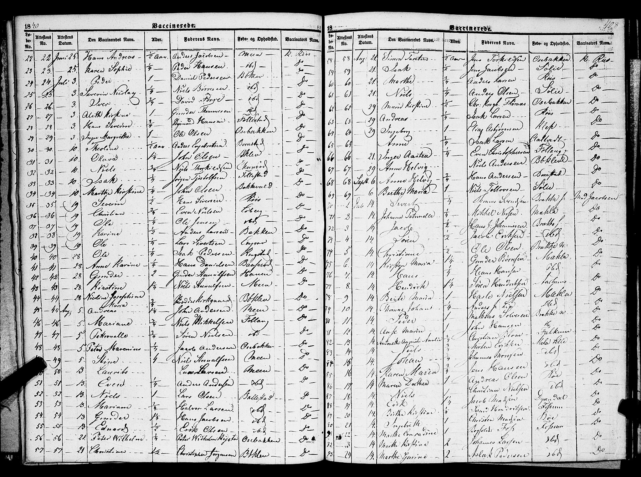 Gjerpen kirkebøker, SAKO/A-265/F/Fa/L0007b: Parish register (official) no. I 7B, 1834-1857, p. 408