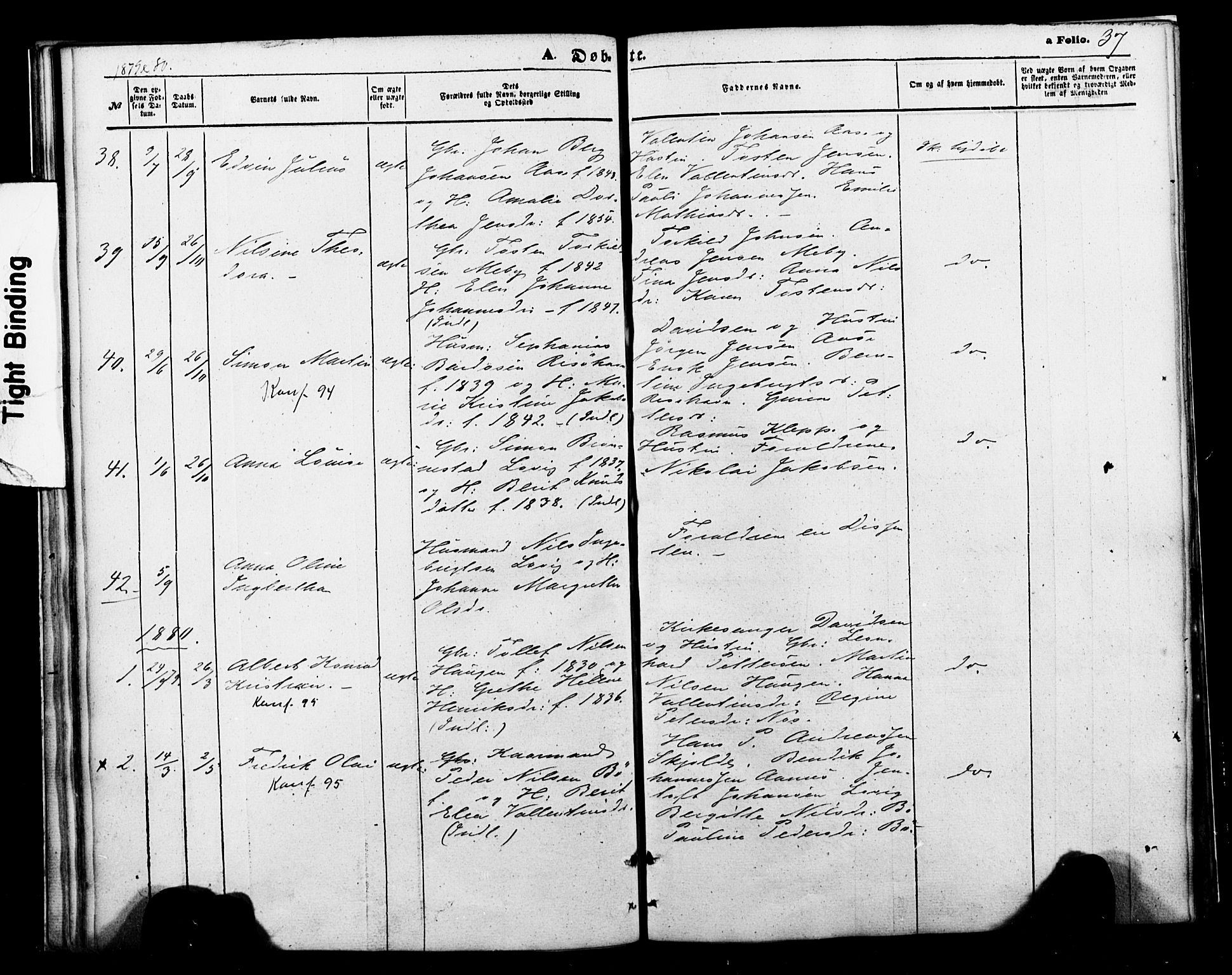 Ministerialprotokoller, klokkerbøker og fødselsregistre - Nordland, SAT/A-1459/898/L1421: Parish register (official) no. 898A01, 1866-1886, p. 37