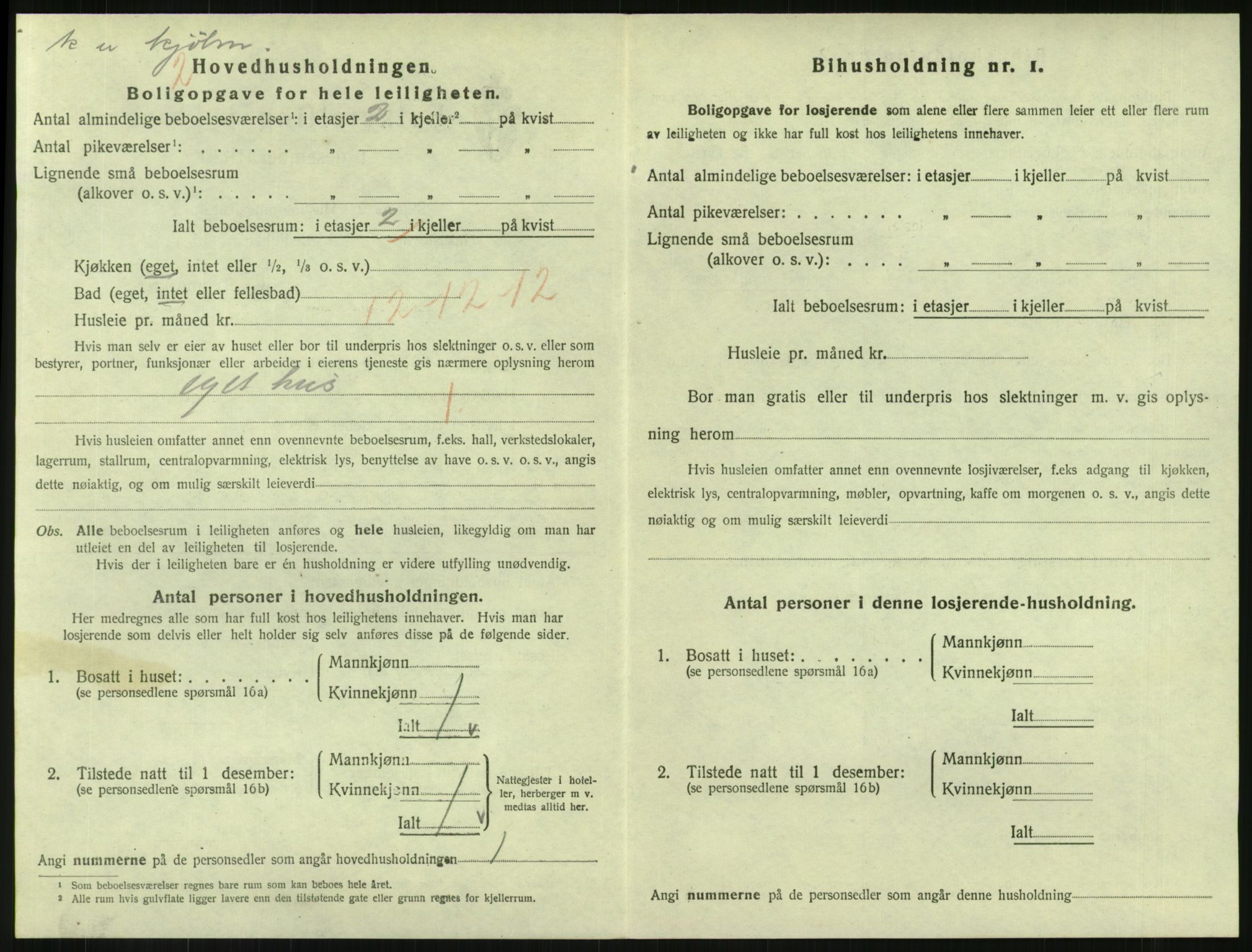 SAKO, 1920 census for Svelvik, 1920, p. 1016