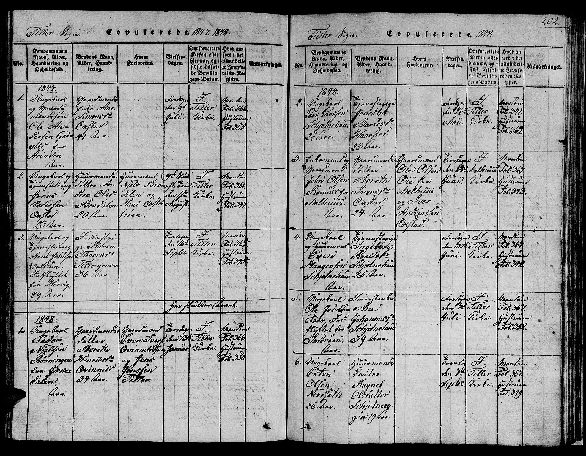 Ministerialprotokoller, klokkerbøker og fødselsregistre - Sør-Trøndelag, SAT/A-1456/621/L0458: Parish register (copy) no. 621C01, 1816-1865, p. 202