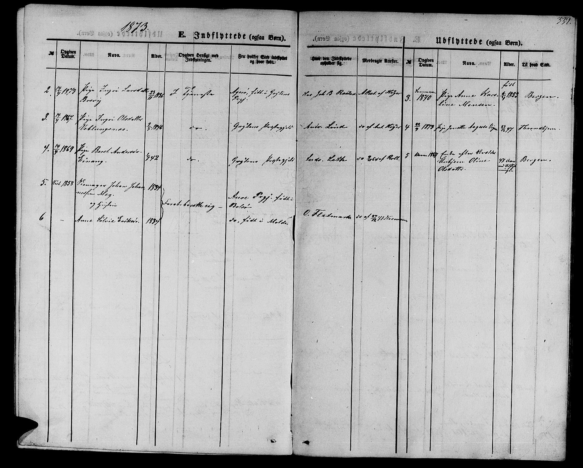 Ministerialprotokoller, klokkerbøker og fødselsregistre - Møre og Romsdal, AV/SAT-A-1454/558/L0701: Parish register (copy) no. 558C02, 1862-1879, p. 339