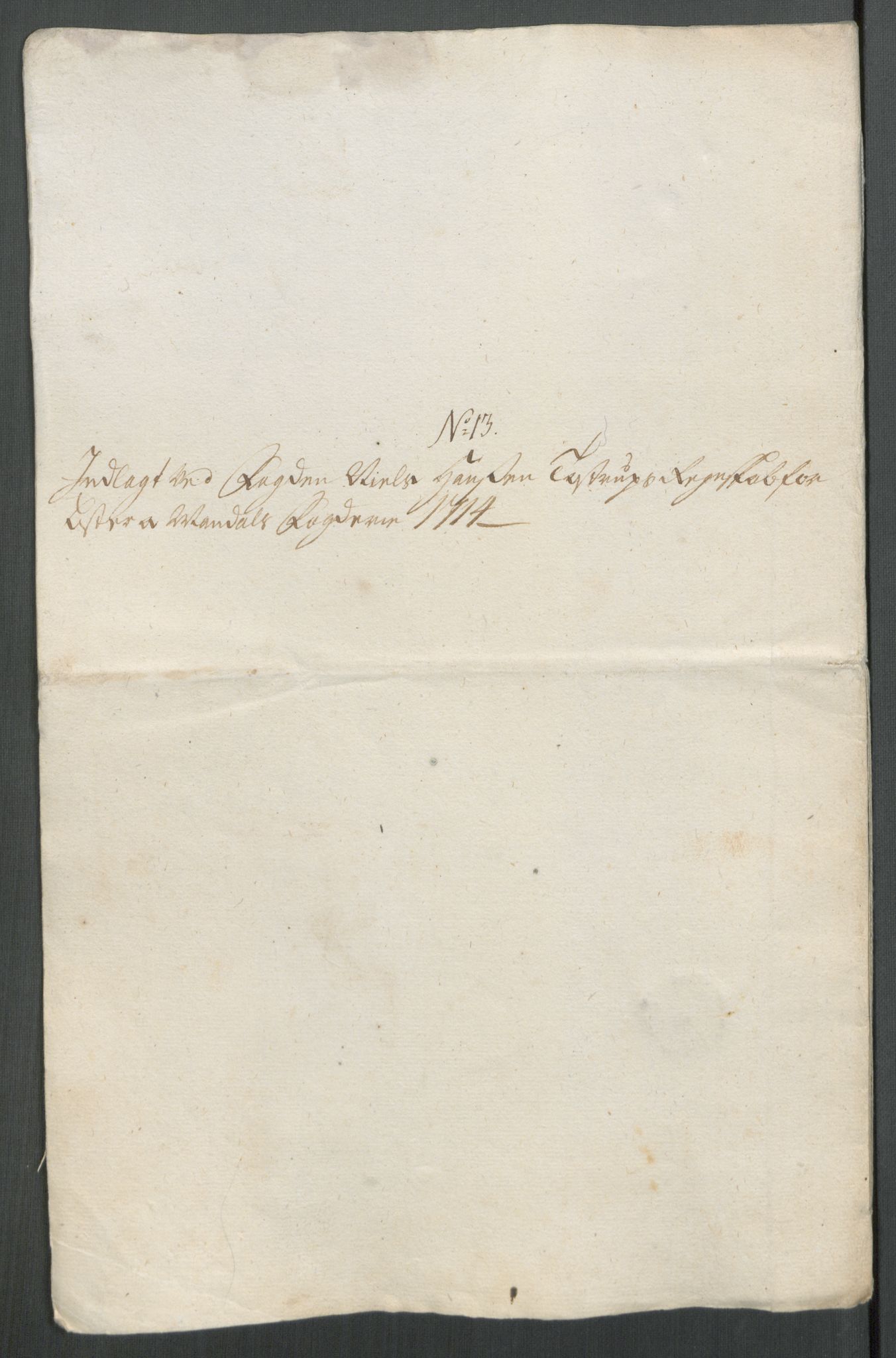 Rentekammeret inntil 1814, Reviderte regnskaper, Fogderegnskap, RA/EA-4092/R43/L2558: Fogderegnskap Lista og Mandal, 1714, p. 99