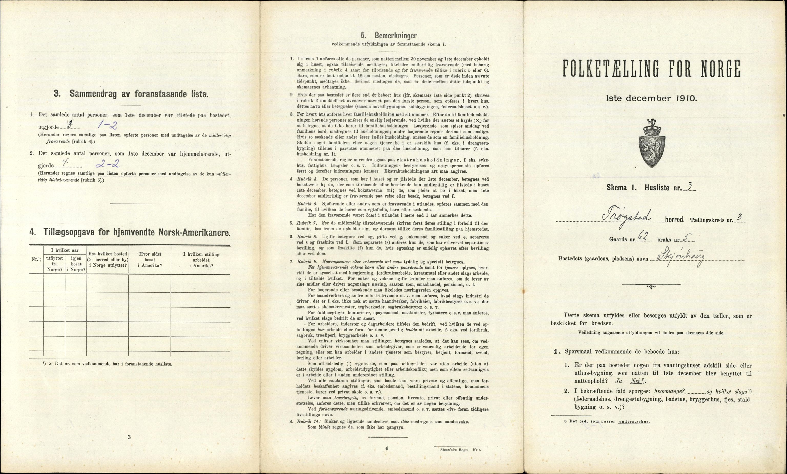 RA, 1910 census for Trøgstad, 1910, p. 281