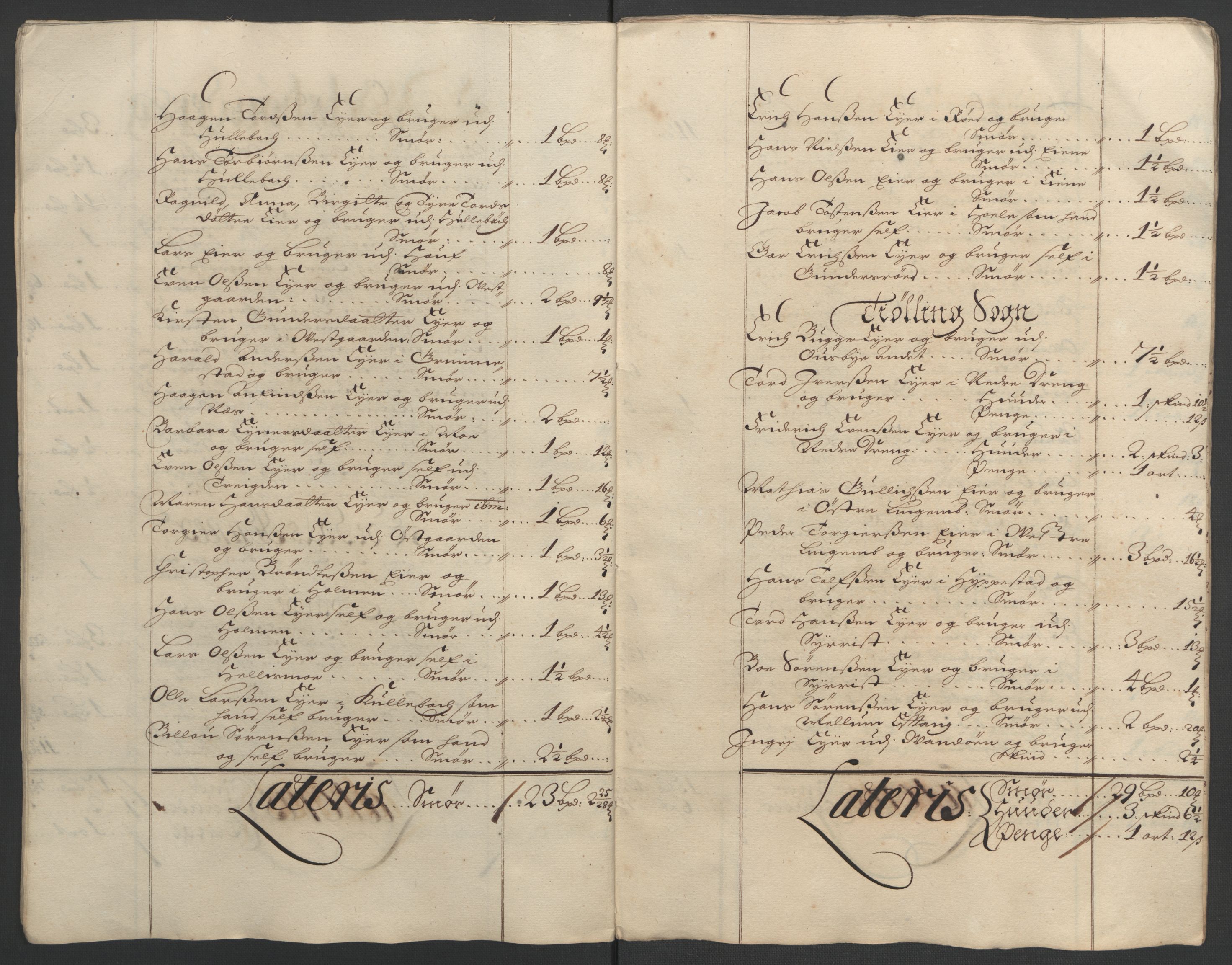 Rentekammeret inntil 1814, Reviderte regnskaper, Fogderegnskap, AV/RA-EA-4092/R33/L1974: Fogderegnskap Larvik grevskap, 1693-1695, p. 31