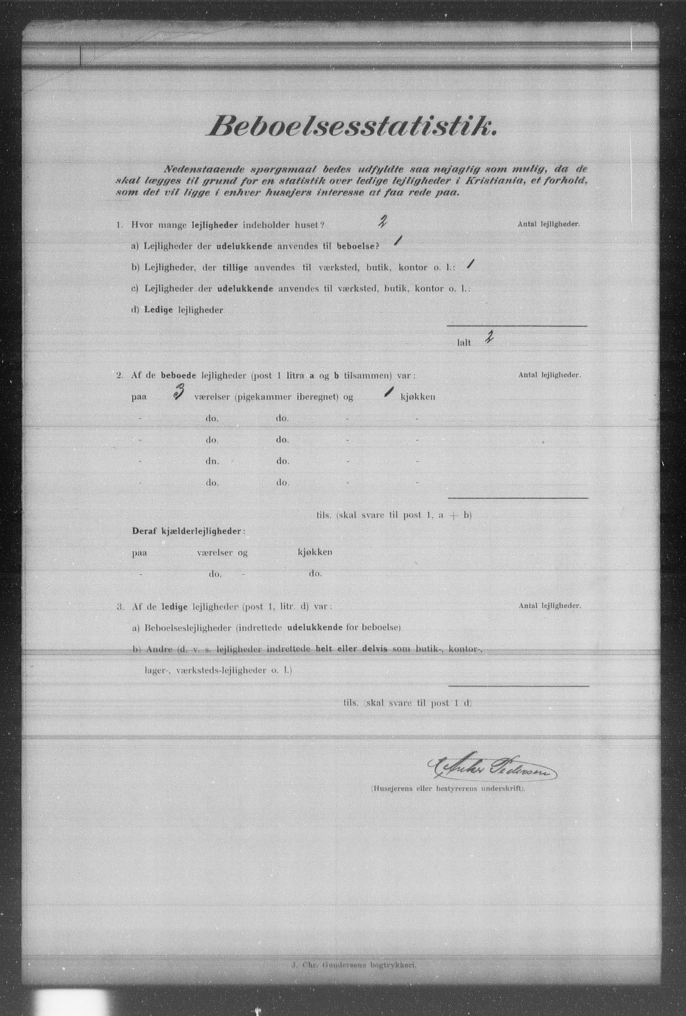 OBA, Municipal Census 1902 for Kristiania, 1902, p. 19898