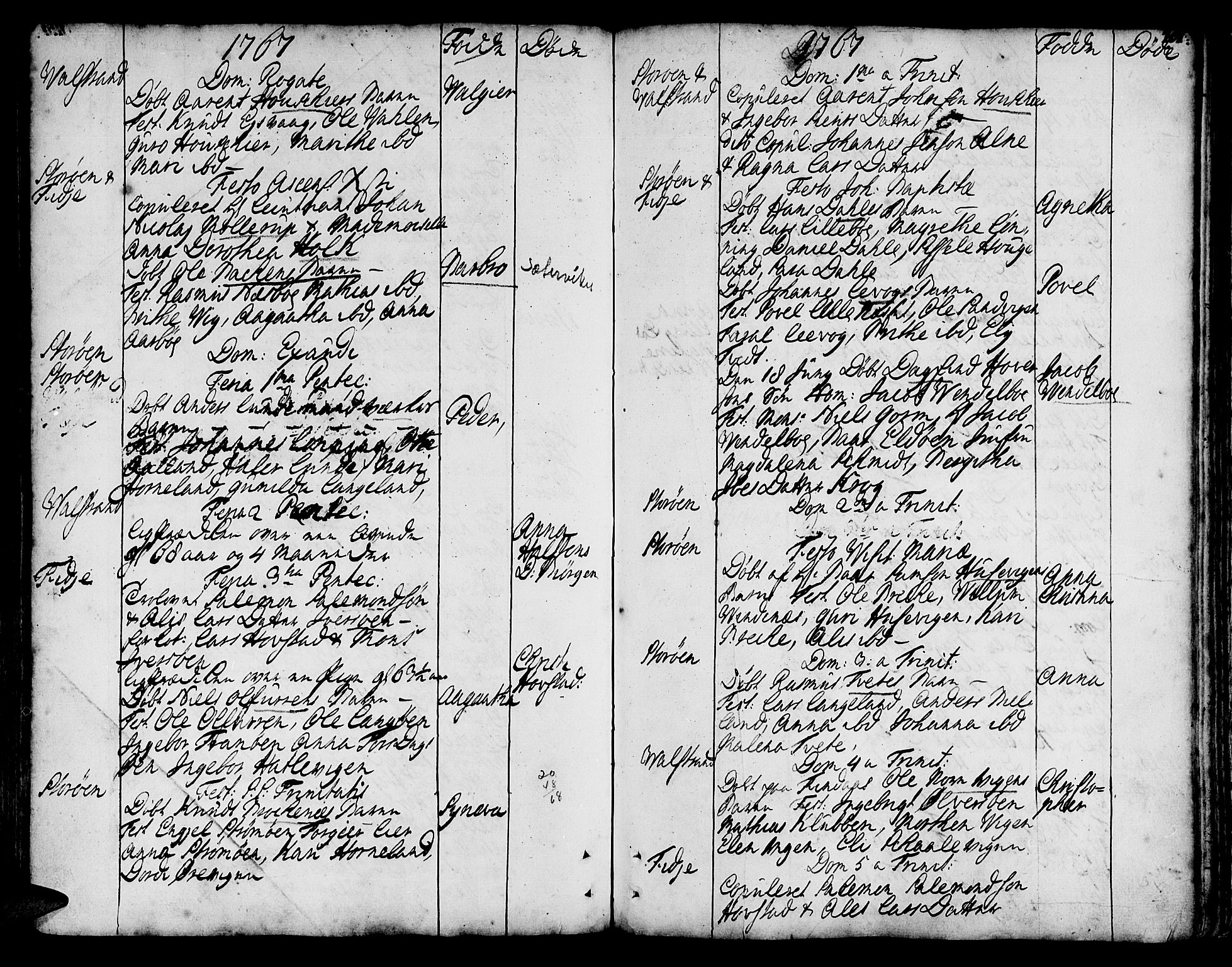 Stord sokneprestembete, SAB/A-78201/H/Haa: Parish register (official) no. A 2, 1744-1777, p. 161