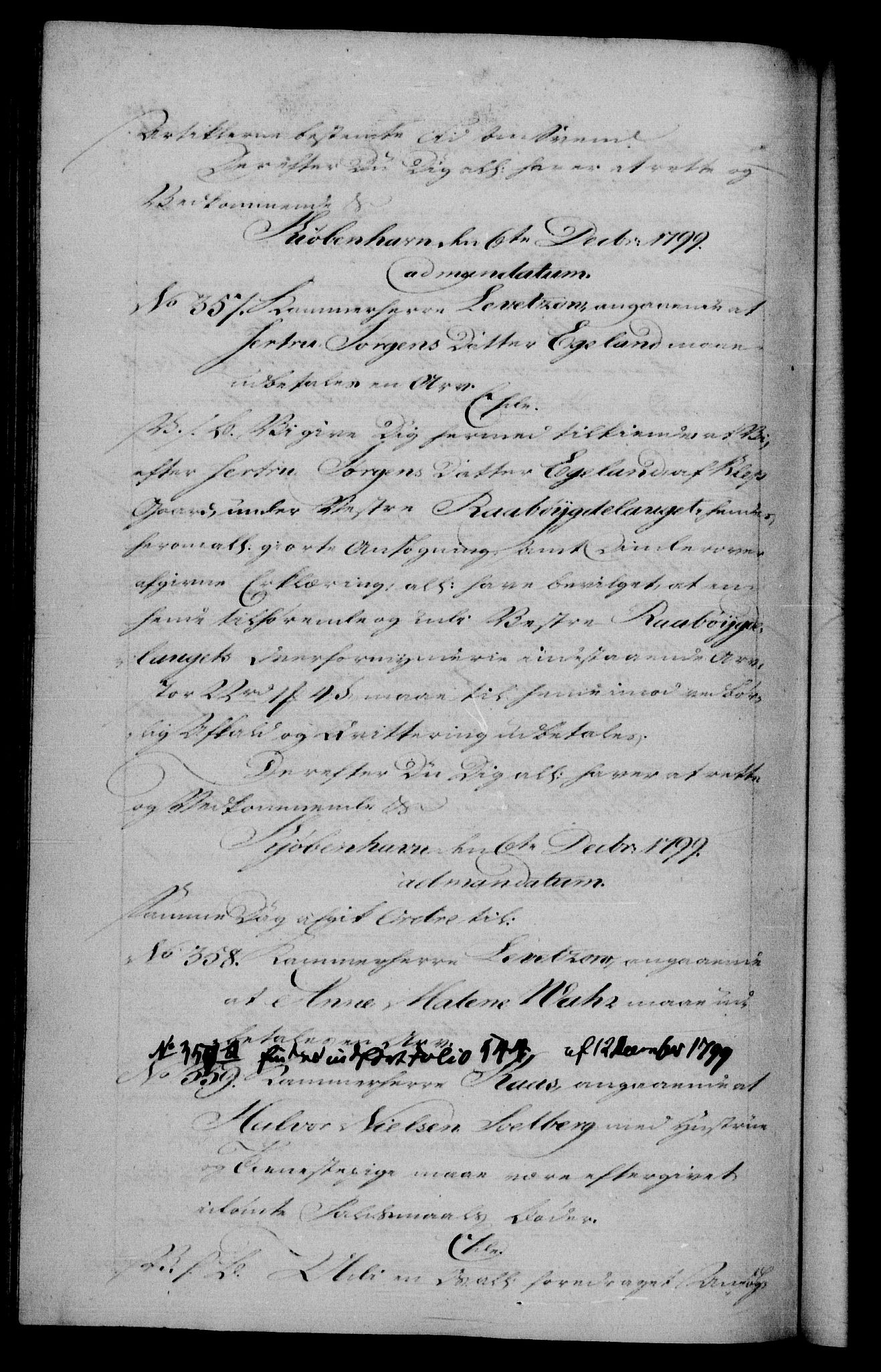 Danske Kanselli 1572-1799, AV/RA-EA-3023/F/Fc/Fca/Fcab/L0046: Norske tegnelser, 1797-1799, p. 527b
