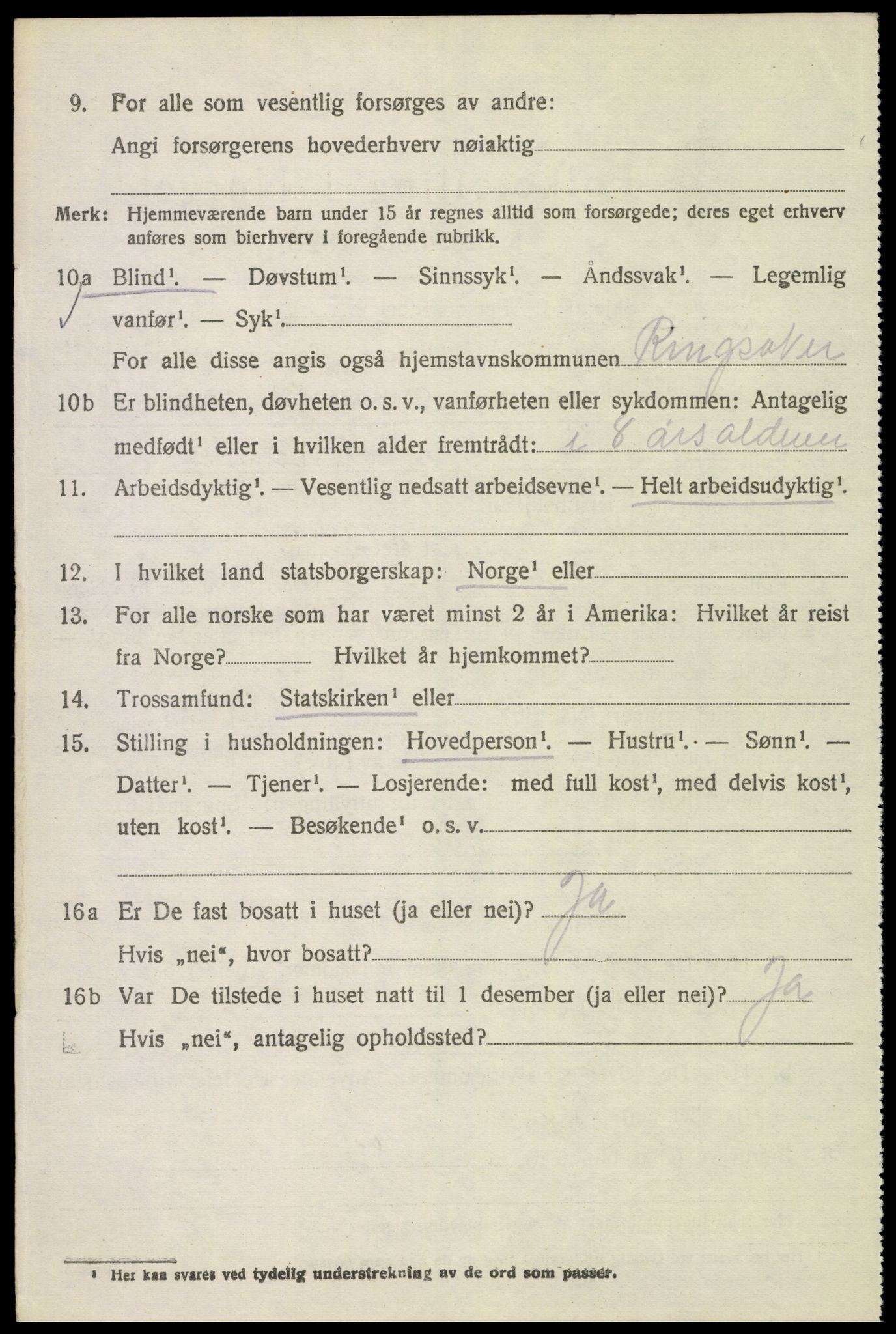 SAH, 1920 census for Ringsaker, 1920, p. 28547