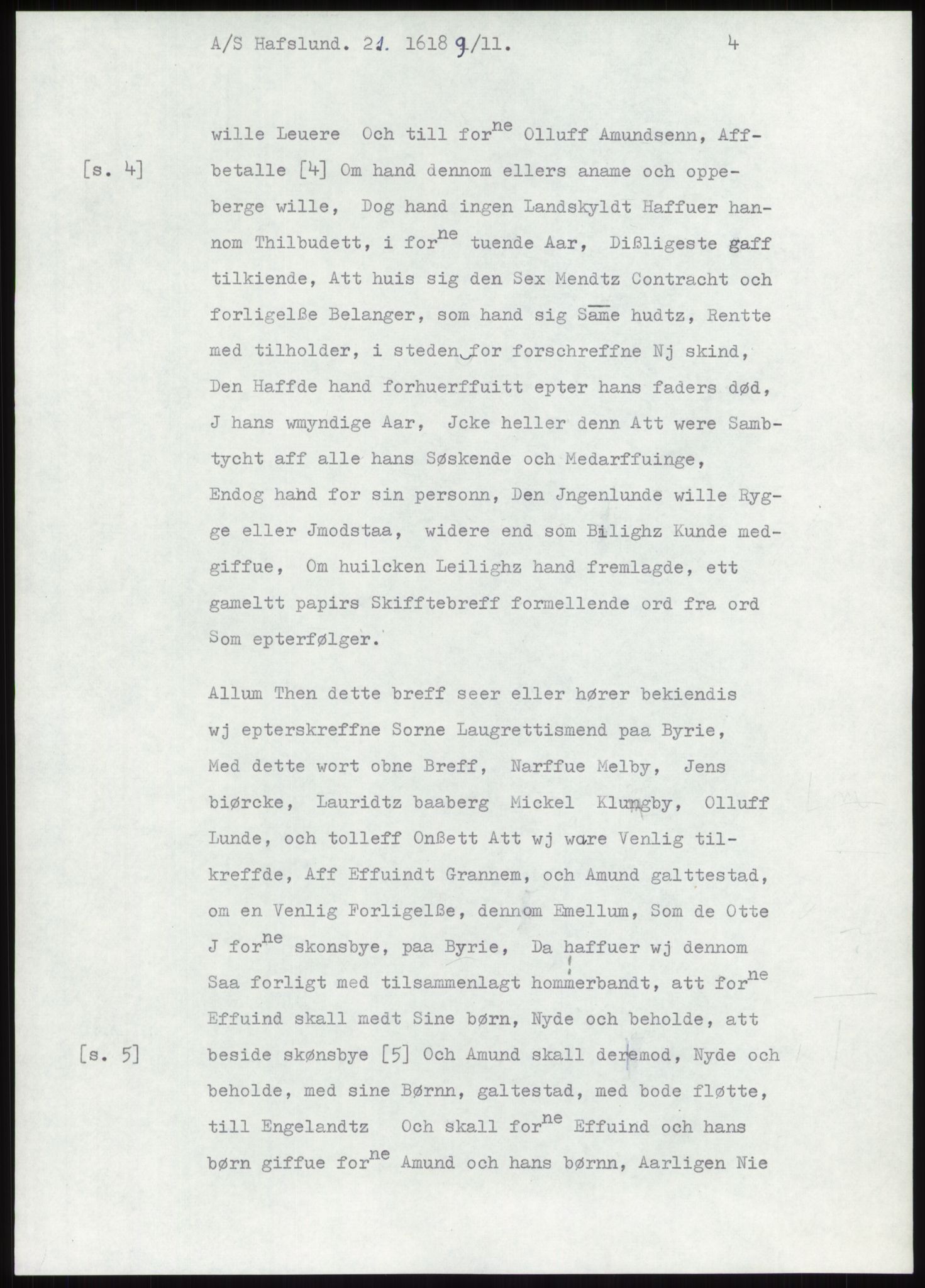 Samlinger til kildeutgivelse, Diplomavskriftsamlingen, AV/RA-EA-4053/H/Ha, p. 211