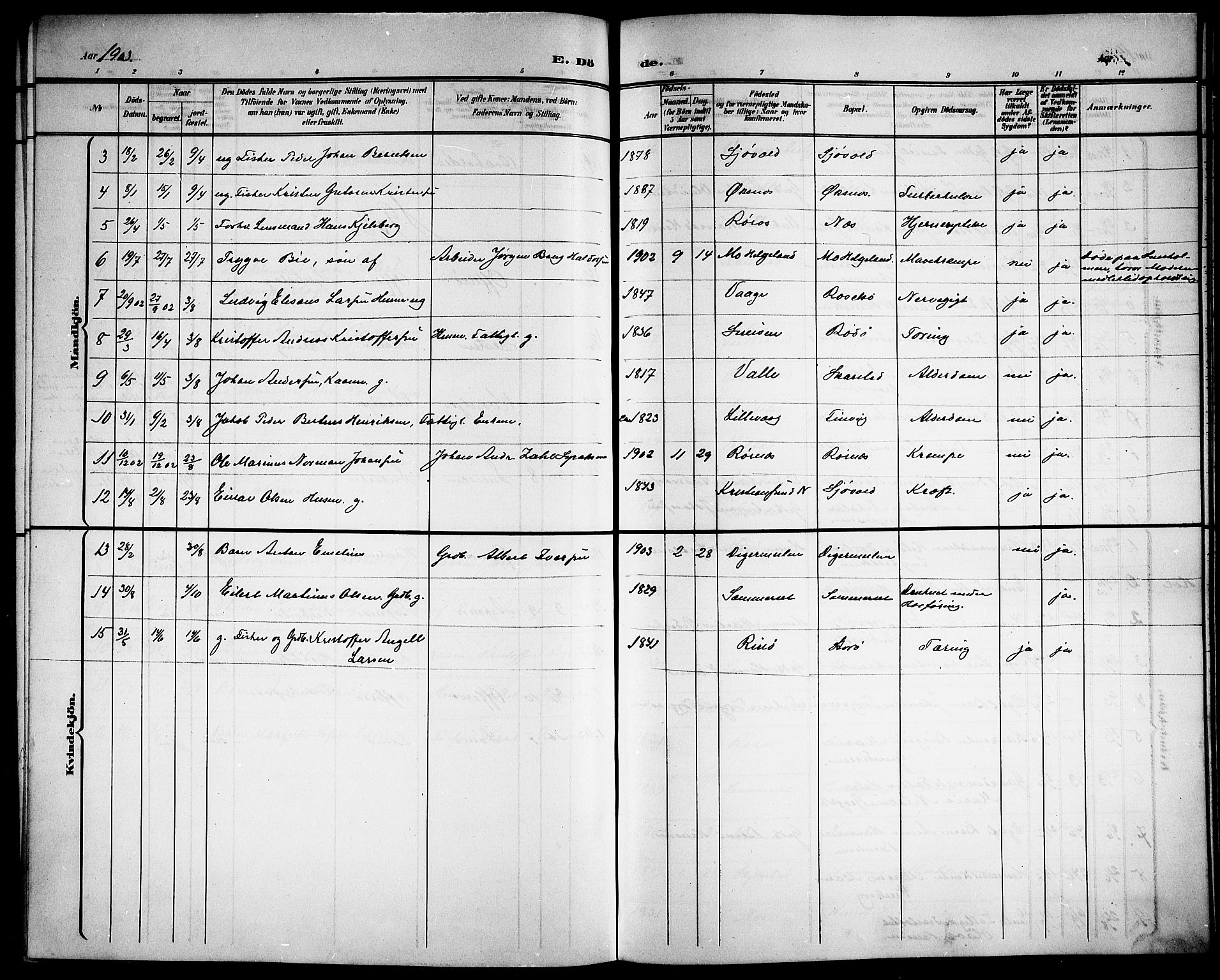 Ministerialprotokoller, klokkerbøker og fødselsregistre - Nordland, AV/SAT-A-1459/872/L1048: Parish register (copy) no. 872C04, 1898-1919