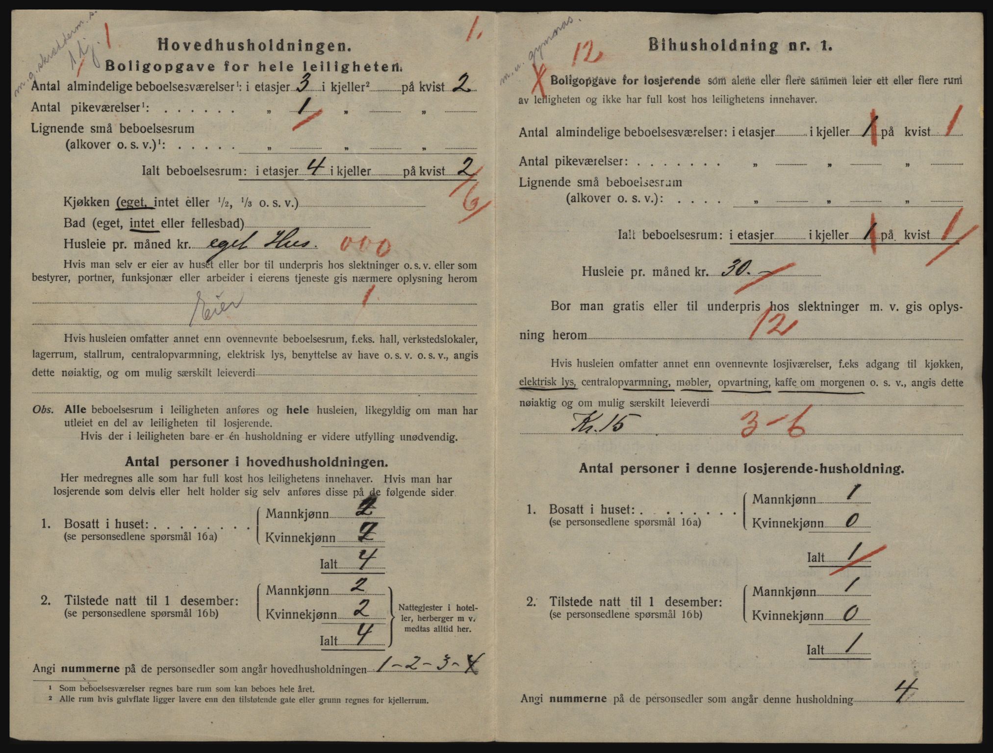 SAO, 1920 census for Kristiania, 1920, p. 4533