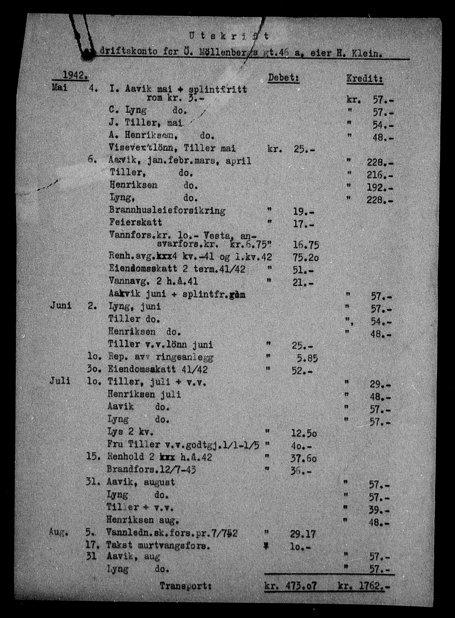 Justisdepartementet, Tilbakeføringskontoret for inndratte formuer, AV/RA-S-1564/H/Hc/Hca/L0901: --, 1945-1947, p. 48